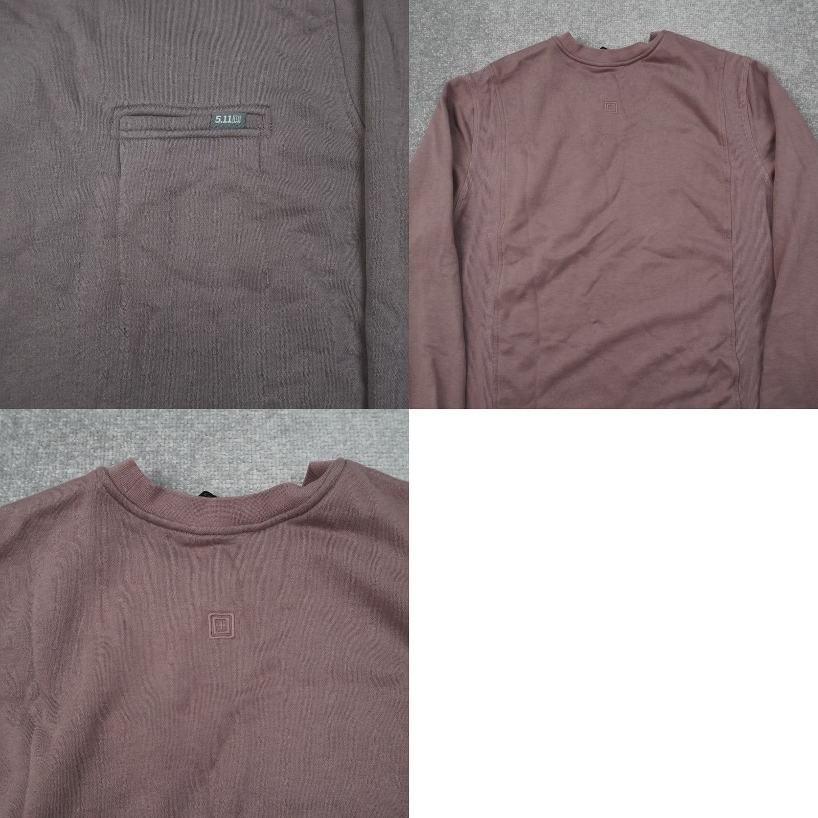 Vintage 5.11 Tactical Mens XL Brown Long Sleeve Pullover Crew Neck Sweatshirt Pockets Size US XL / EU 56 / 4 - 8 Thumbnail