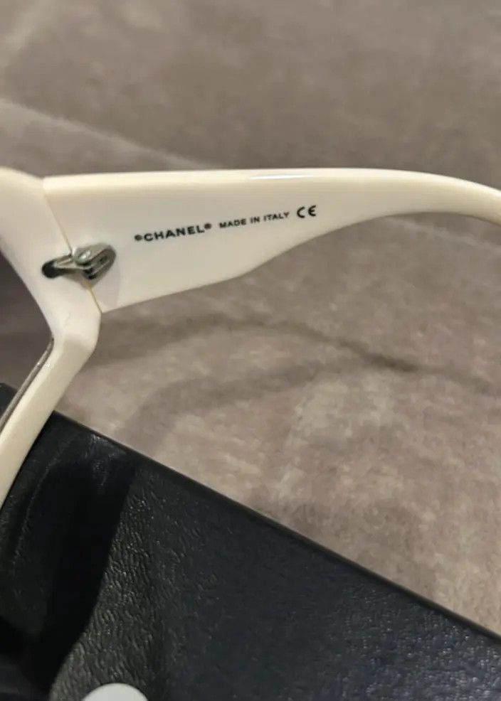 Chanel × Vintage CHANEL Sunglasses Mother of Pearl Rimless 4017 Vintage Size ONE SIZE - 4 Thumbnail