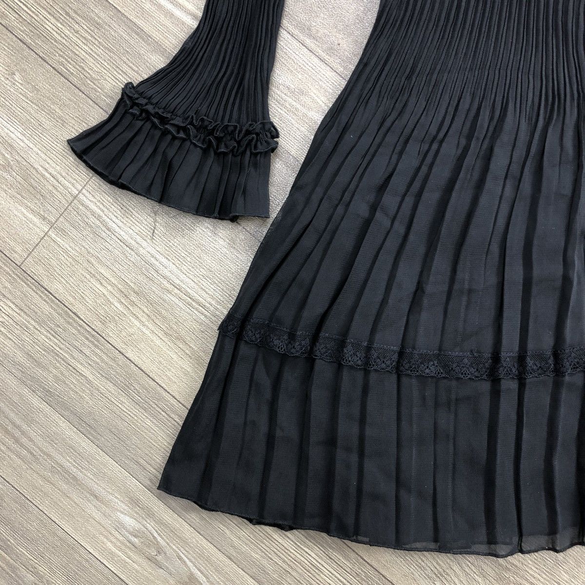 Japanese Brand × Vintage Issey Miyake Pleats Please Inspired Evercube Dress Button Up Size M / US 6-8 / IT 42-44 - 6 Thumbnail