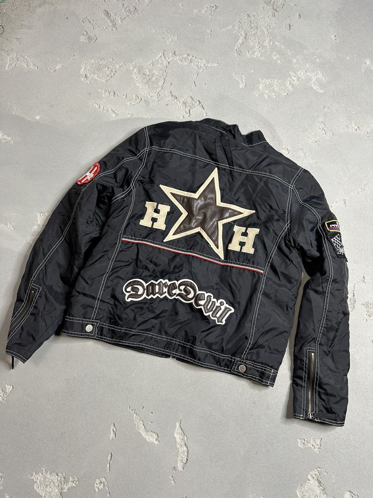 Vintage Harrison Gibson Vintage Y2K Racing Jacket Nascar Moto F1 Size US L / EU 52-54 / 3 - 2 Thumbnail