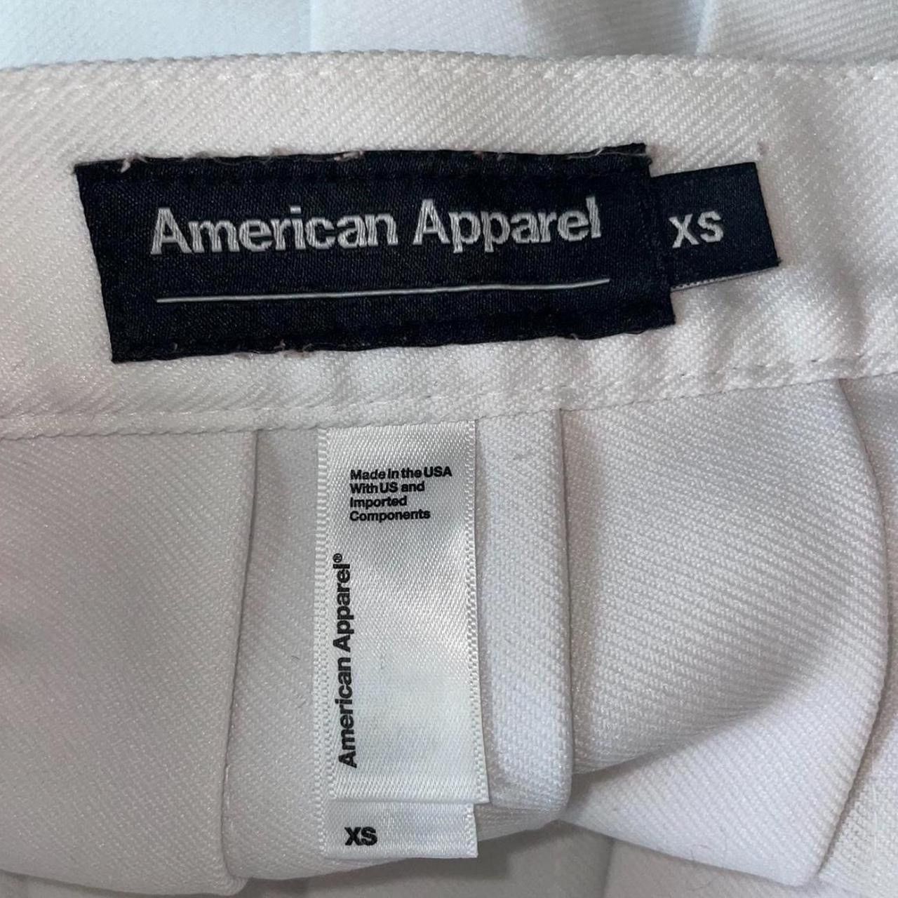 American Apparel American Apparel white mini skirt Size 25" / US 0 / IT 36 - 4 Thumbnail