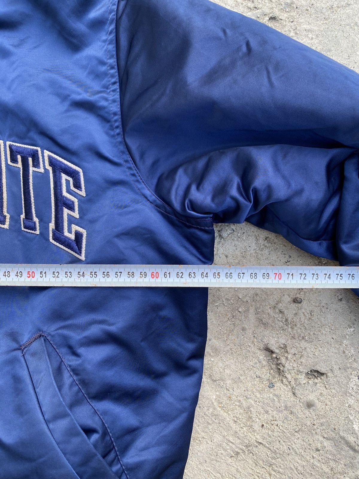 Vintage 80s Penn State starter satin jacket