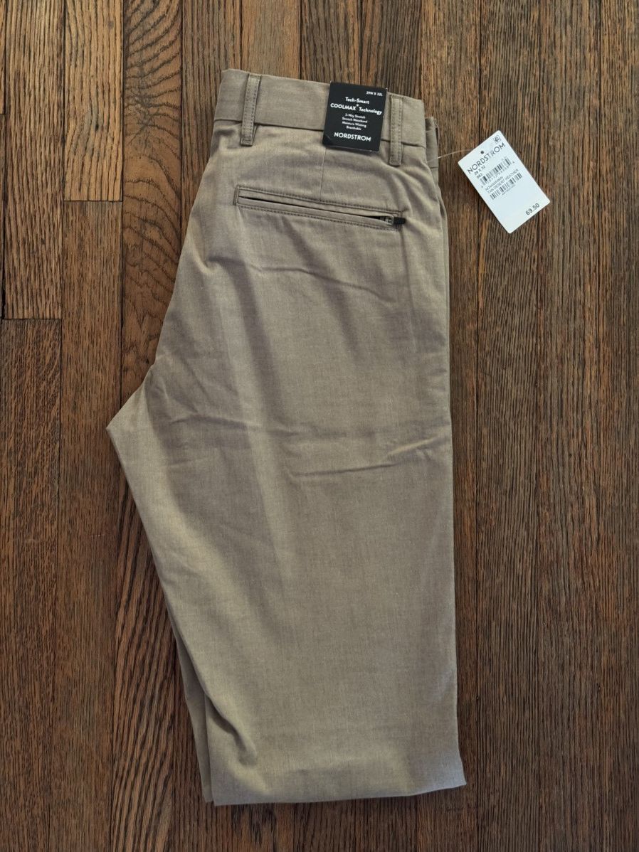 Nordstrom Nordstrom Tech-Smart Chino Size US 29 - 6 Thumbnail