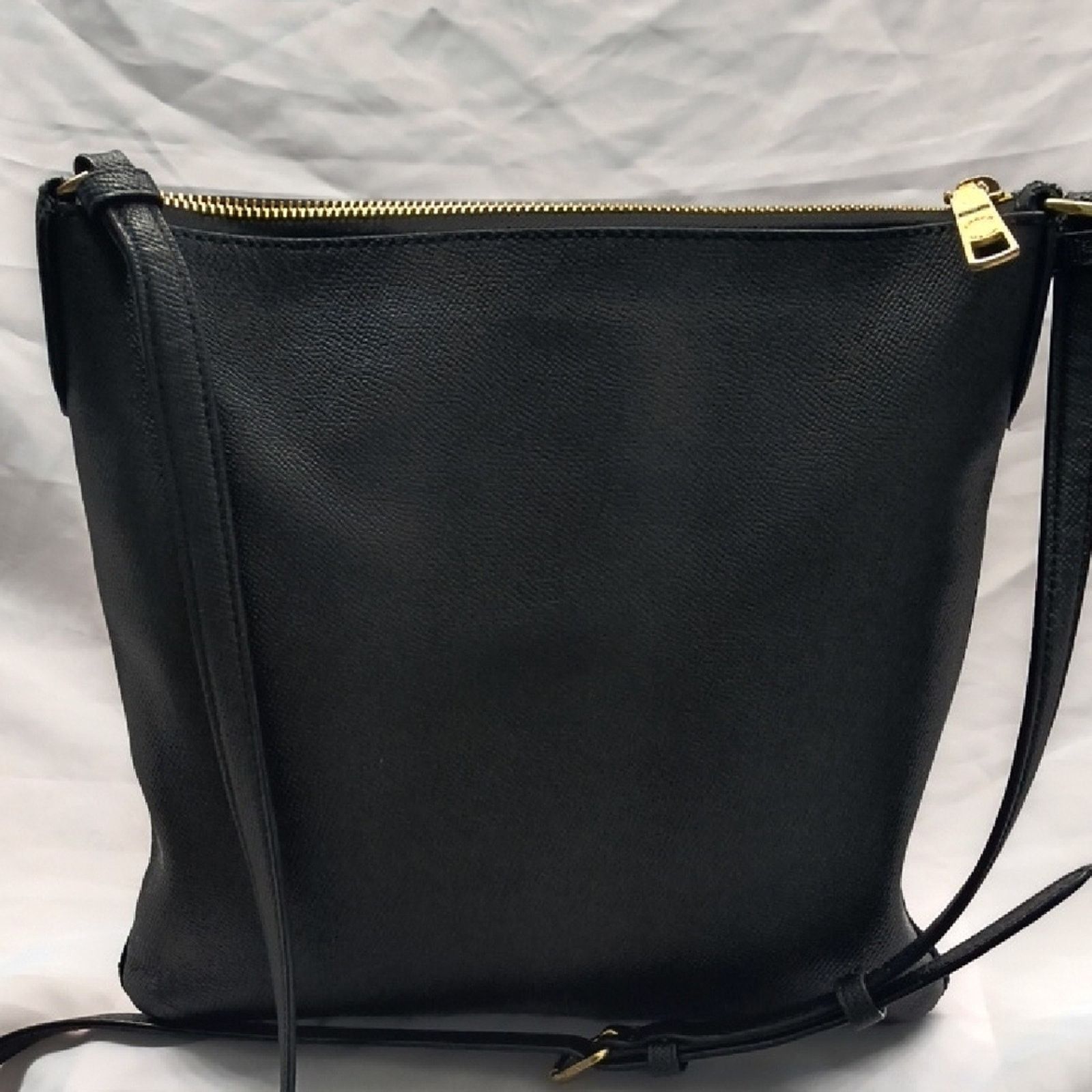 Coach Coach Black Leather Rowan File Bag Crossbody Size ONE SIZE - 9 Thumbnail