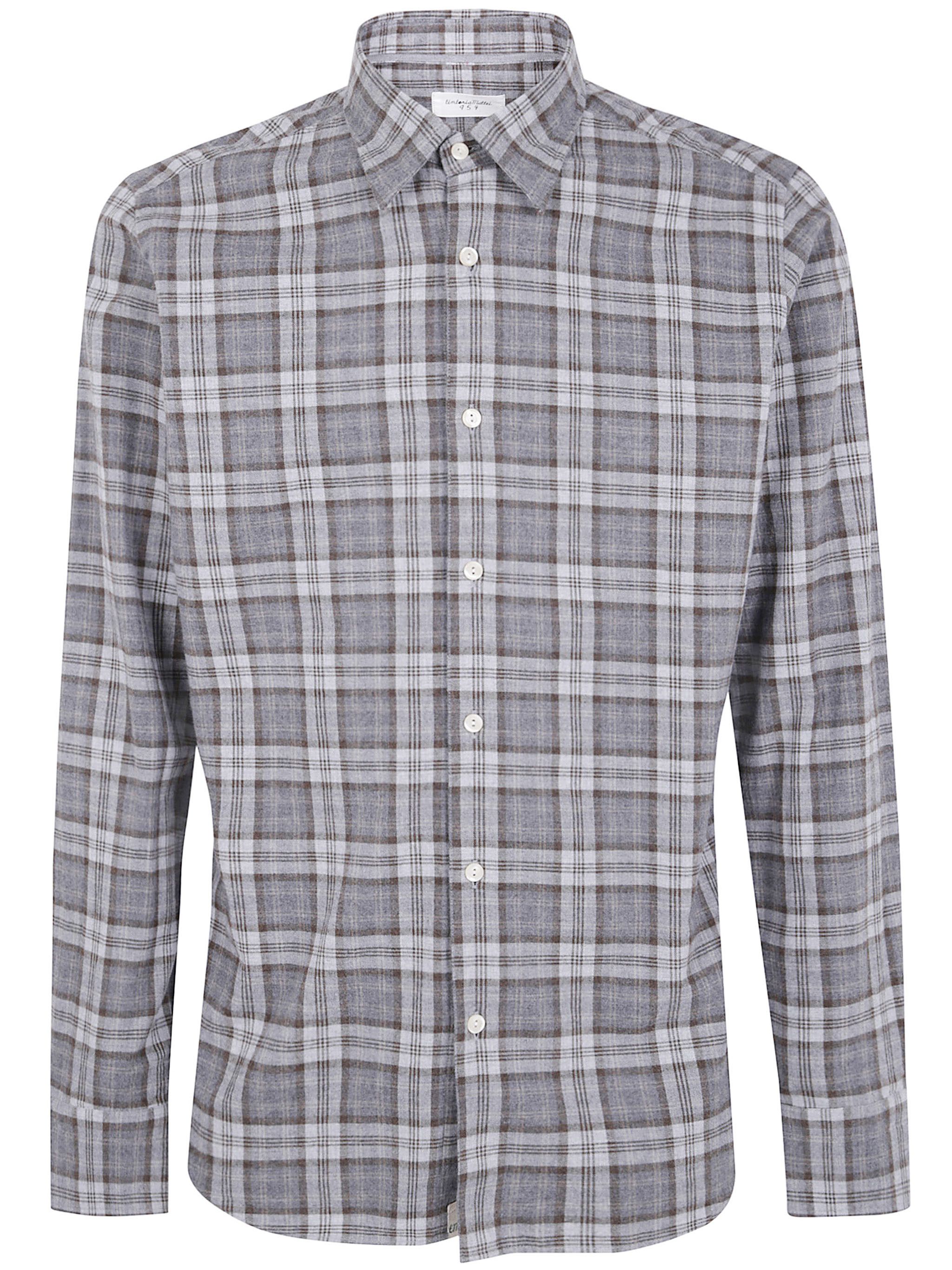 Tintoria Mattei TARTAN SHIRT Size US XL / EU 56 / 4 - 1 Thumbnail
