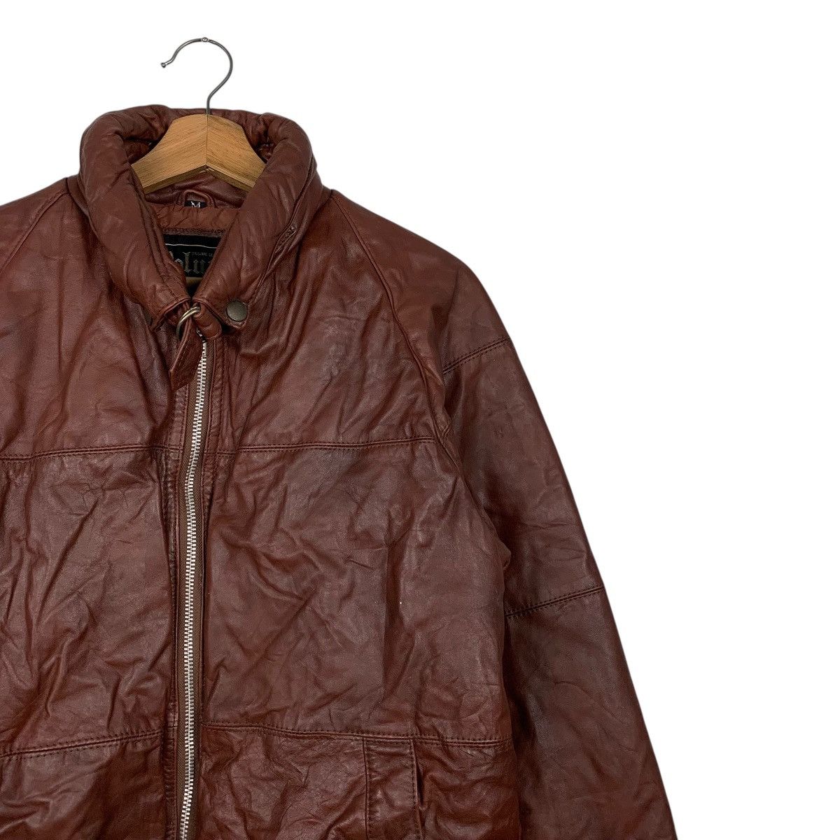 Japanese Brand Volunt Leather Jacket Size US M / EU 48-50 / 2 - 5 Thumbnail