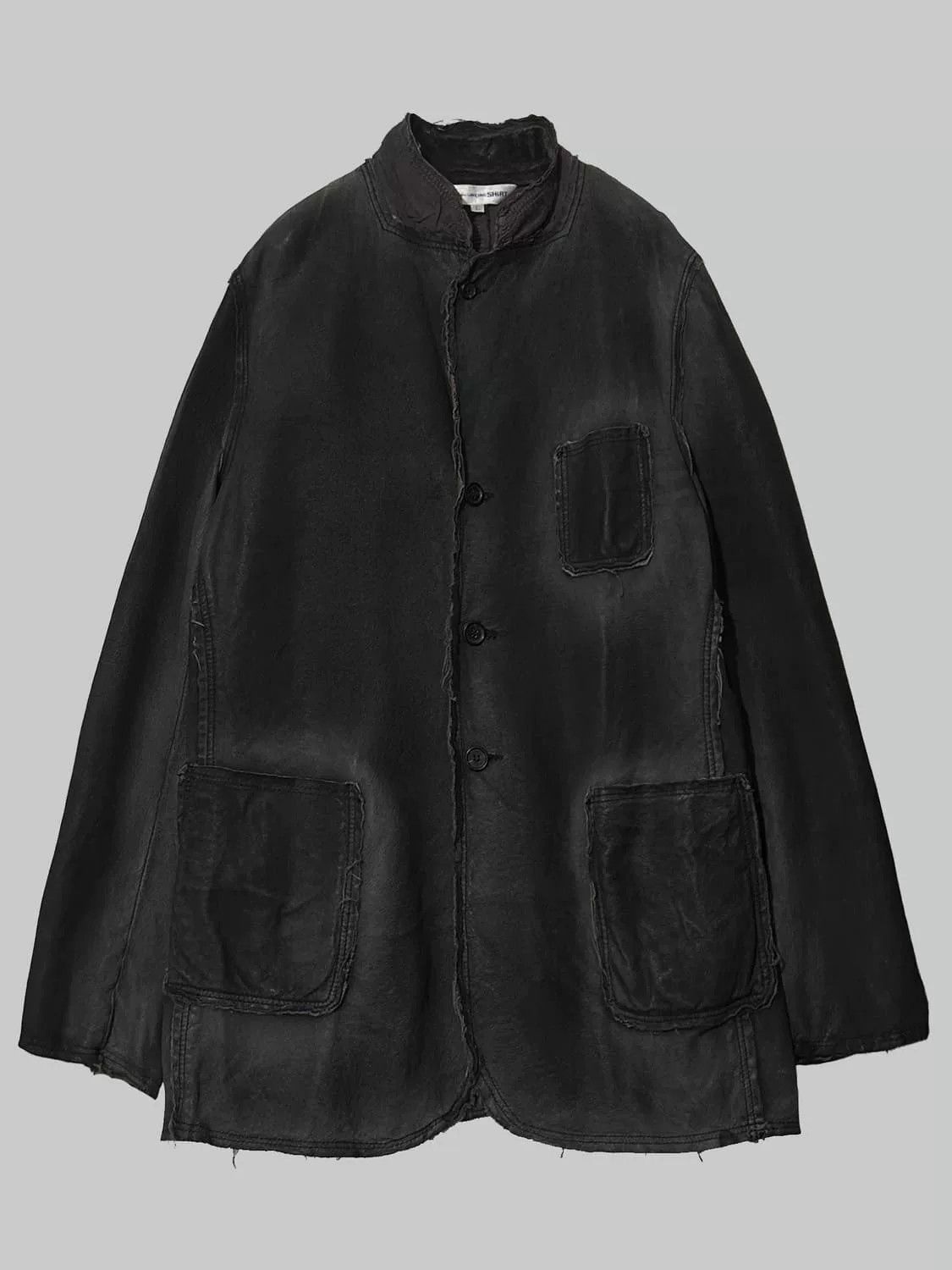 Comme des Garcons Comme des Garcons Vintage Leather Jacket Size US M / EU 48-50 / 2 - 1 Thumbnail