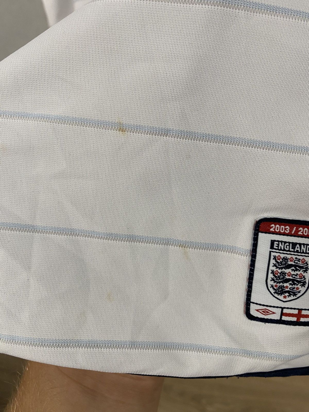 Umbro Umbro England 2003 Double Side Soccer Jersey Beckham Style L Size US L / EU 52-54 / 3 - 17 Thumbnail