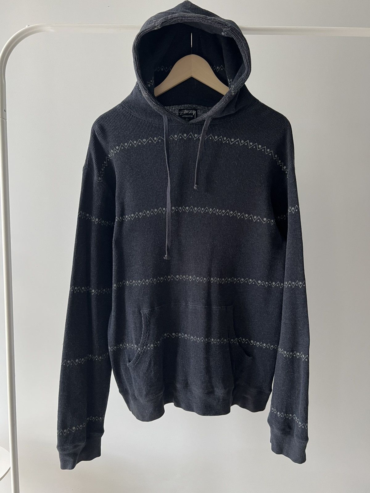 Stussy Vintage Stussy Stripe Hoodie Men’s Made in Hong Kong Large Size US L / EU 52-54 / 3 - 2 Thumbnail