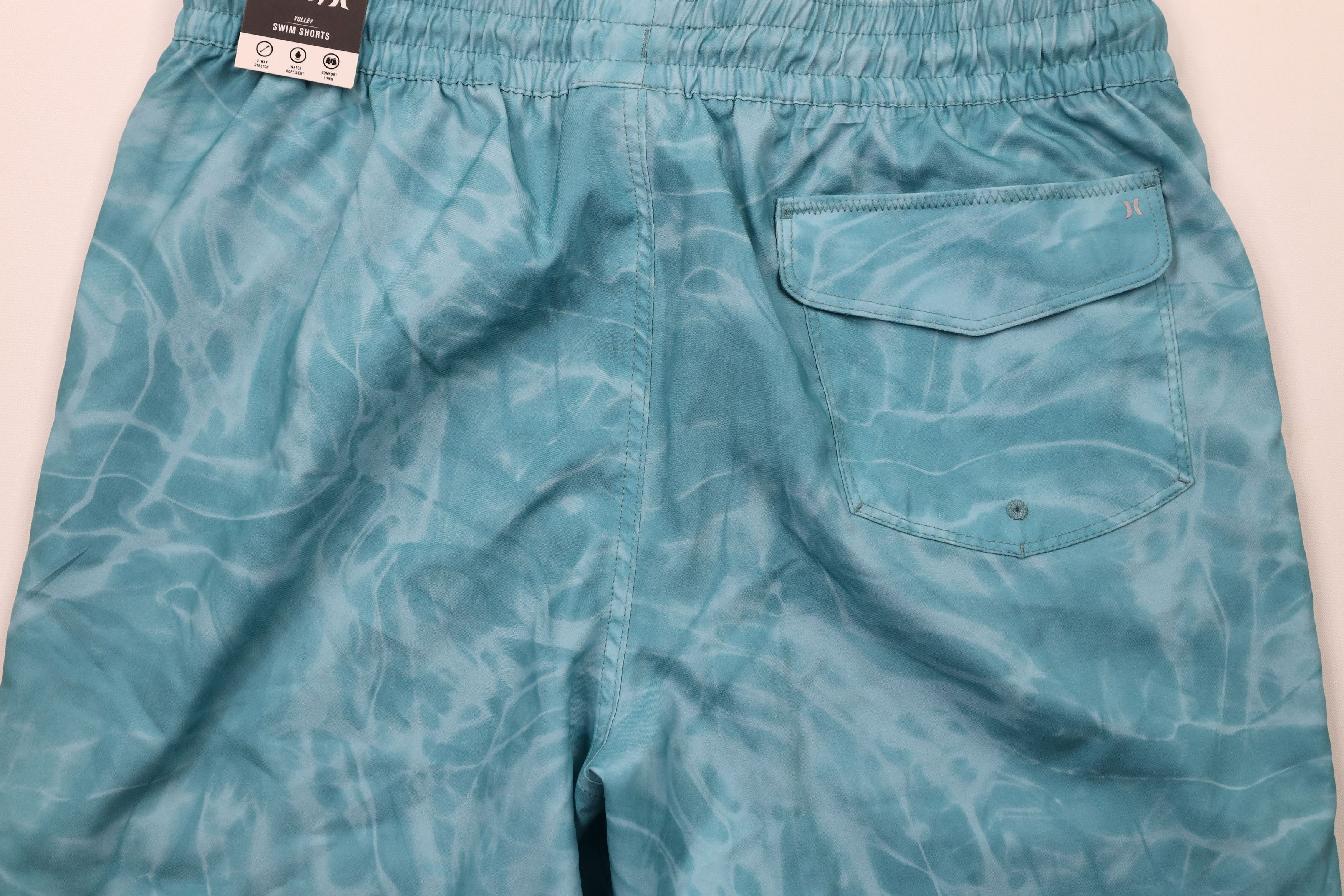 Hurley × Vintage New Hurley Surfing Out Print Volley Swim Shorts Trunks Lined Size US 34 / EU 50 - 11 Thumbnail