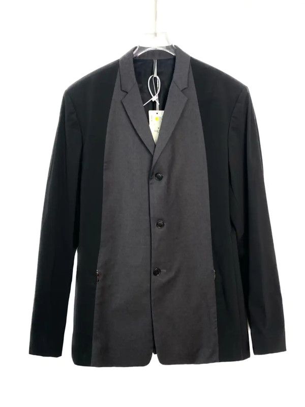 Dior Dior Men's Wool Jacket in Black and Gray 0089 Size US L / EU 52-54 / 3 - 1 Thumbnail