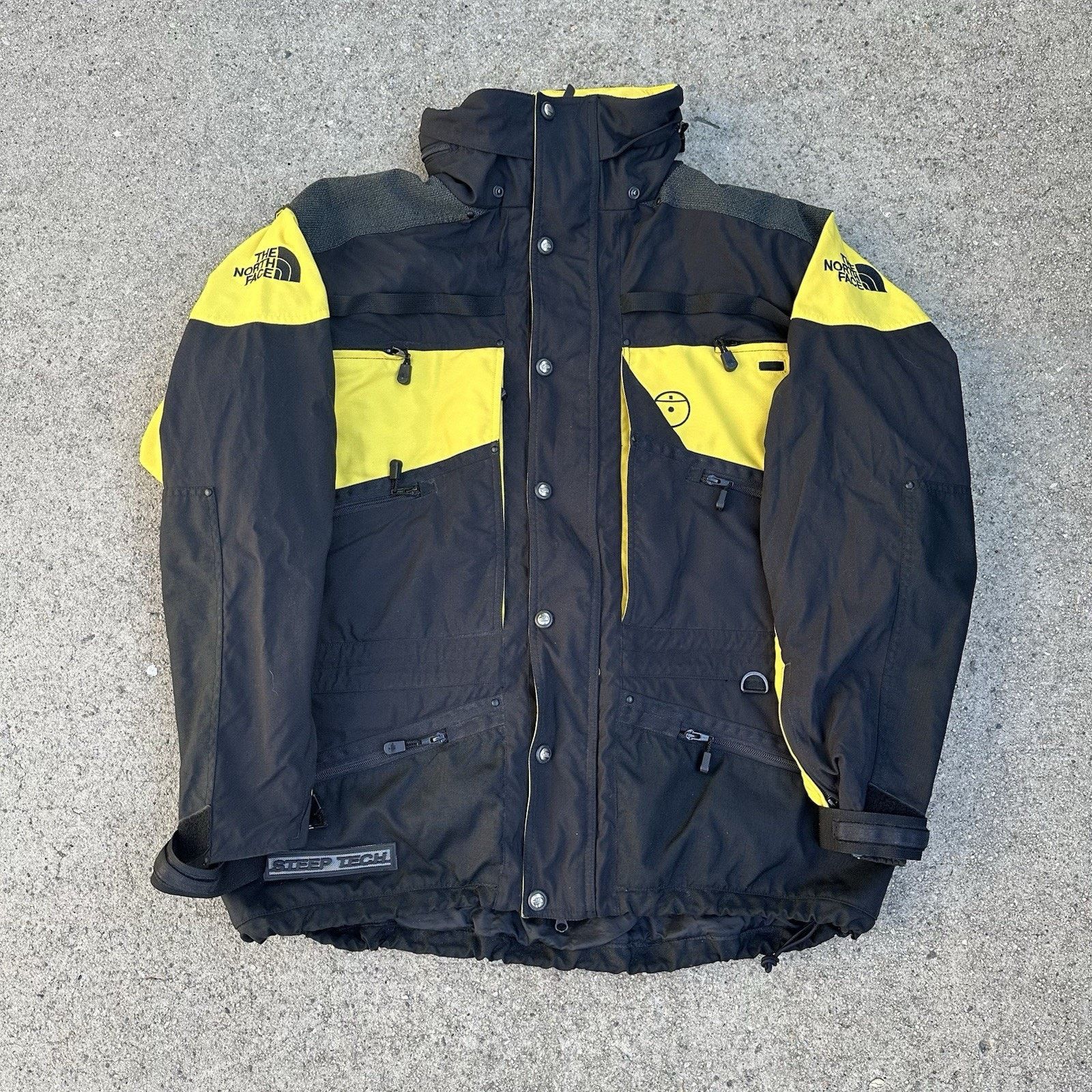 Hypebeast × The North Face × Vintage Vintage 1997 The North Face Steep Tech Scot Schmidt Jacket Size US XL / EU 56 / 4 - 4 Thumbnail