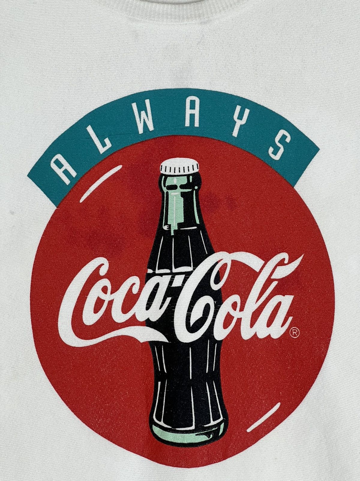 Coca Cola Vintage Coca-Cola Bottle 90s Promo Sweatshirt Size US XL / EU 56 / 4 - 3 Thumbnail