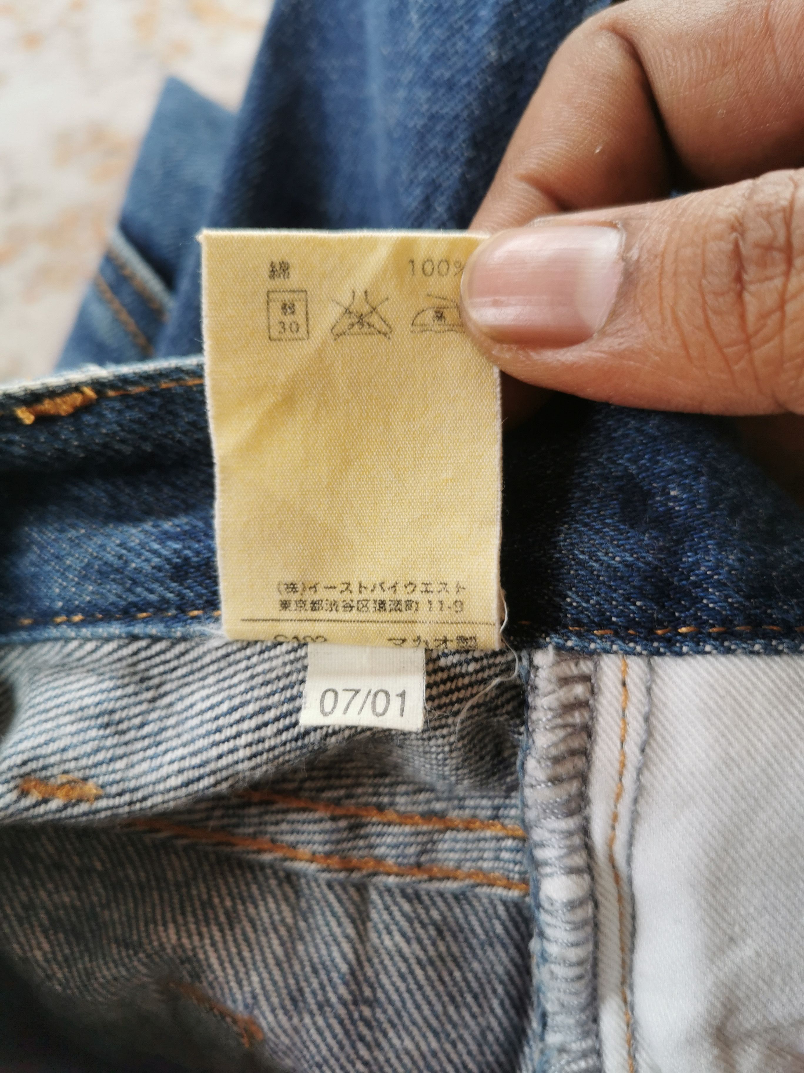 A.P.C. Vintage A.P.C. Hipster Nicely Disstressed Selvedge Jeans Size US 30 / EU 46 - 8 Thumbnail