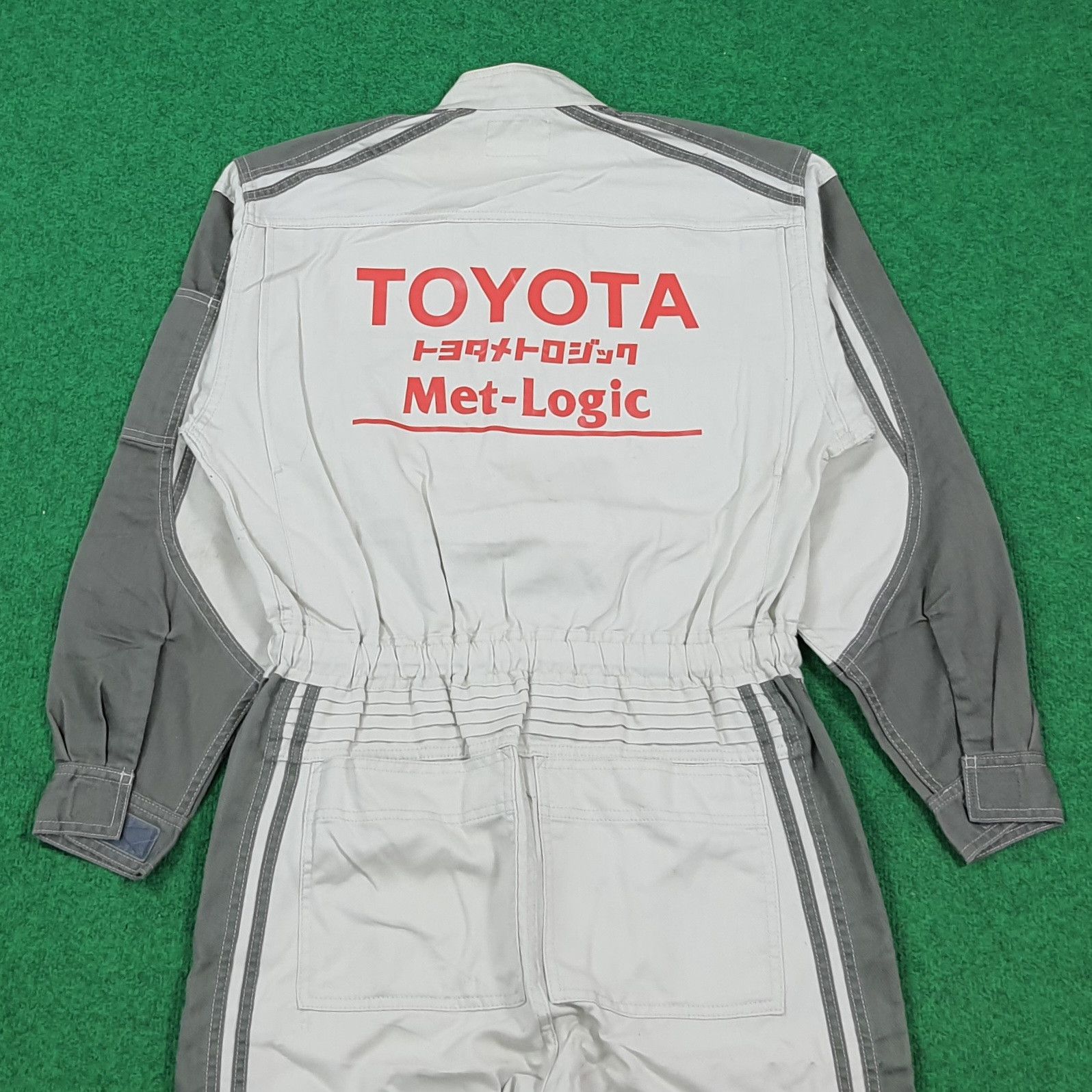 Japanese Brand Vintage Toyota Tecno Japan Racing Team Coverall C307N3 Size US M / EU 48-50 / 2 - 1 Thumbnail
