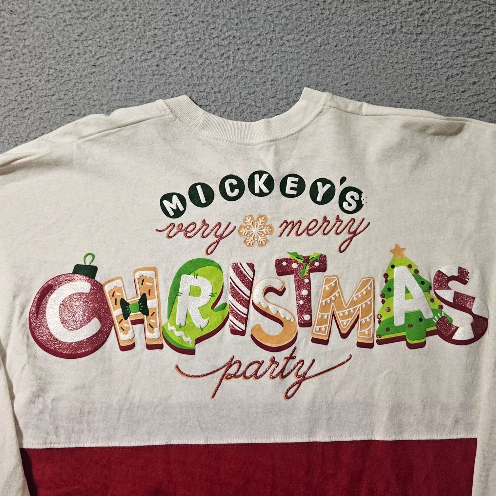 Disney Disney Spirit Jersey Christmas Party 2019 Mickey's Very Merry World Shirt Small Size S / US 4 / IT 40 - 3 Thumbnail