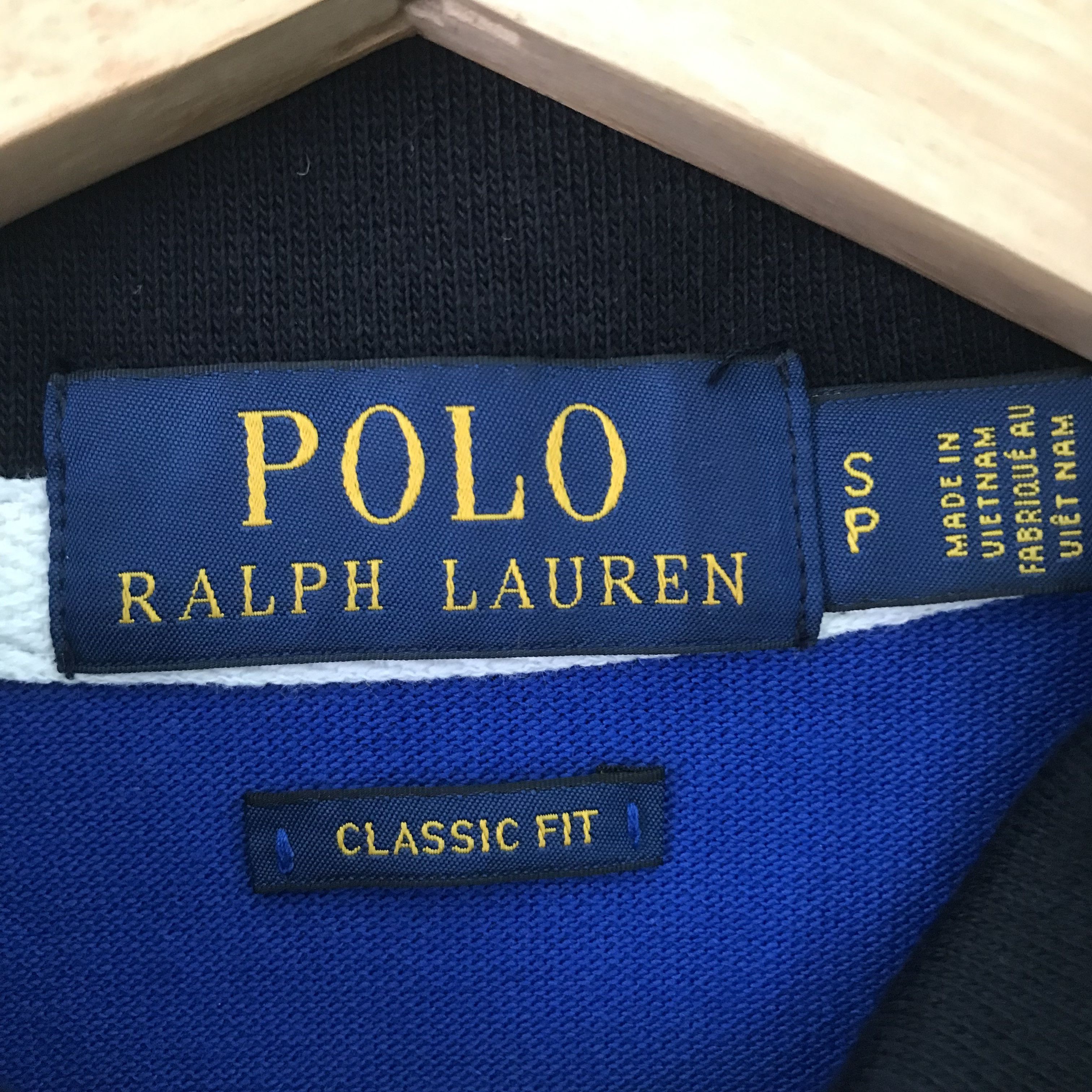 Polo Ralph Lauren Vintage Polo Ralph Lauren Rugby Shirt Small Polo Big Pony Size US S / EU 44-46 / 1 - 11 Thumbnail