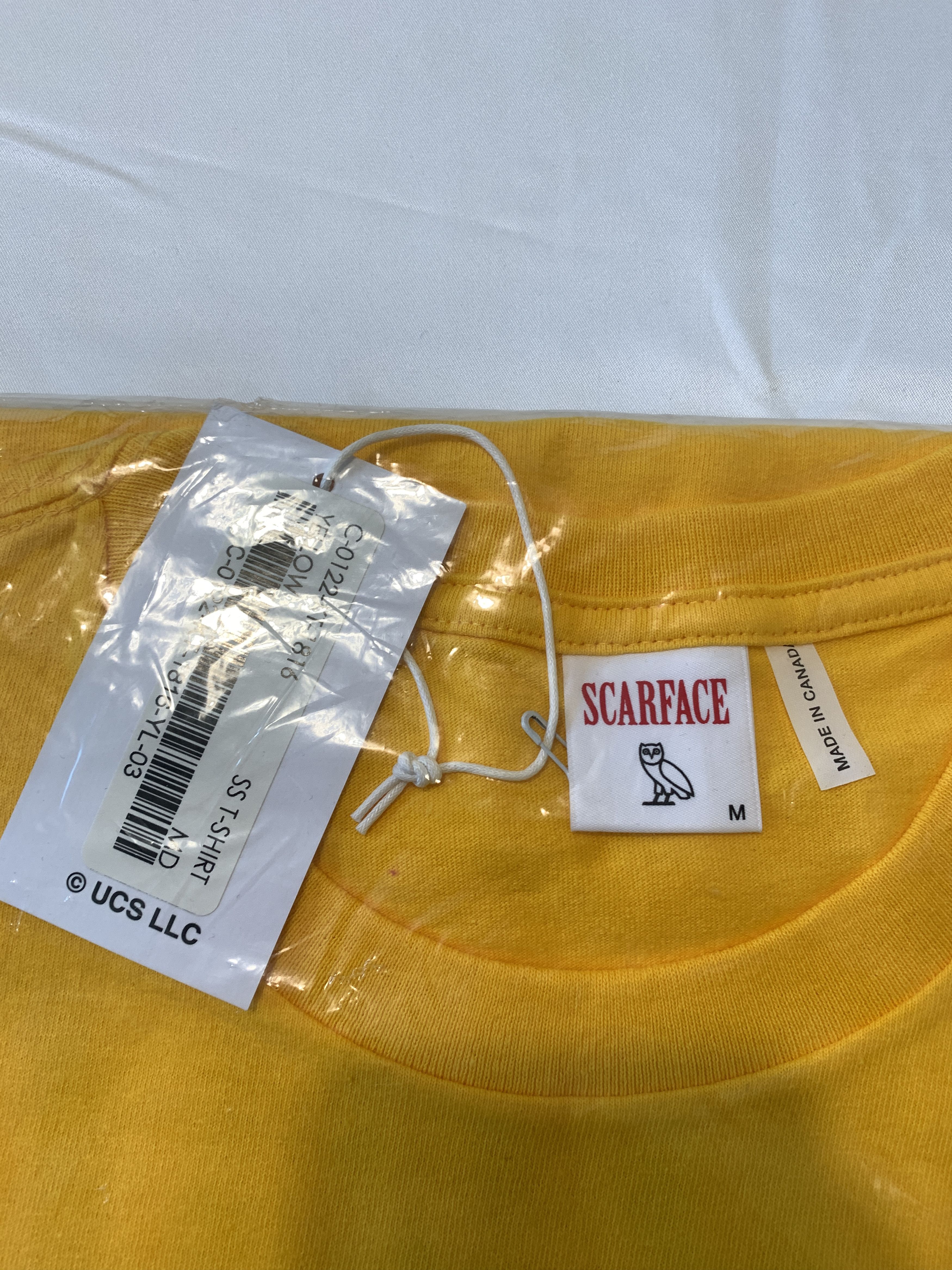 Drake OVO X SCARFACE TEE T-SHIRT - Medium Size US M / EU 48-50 / 2 - 4 Thumbnail