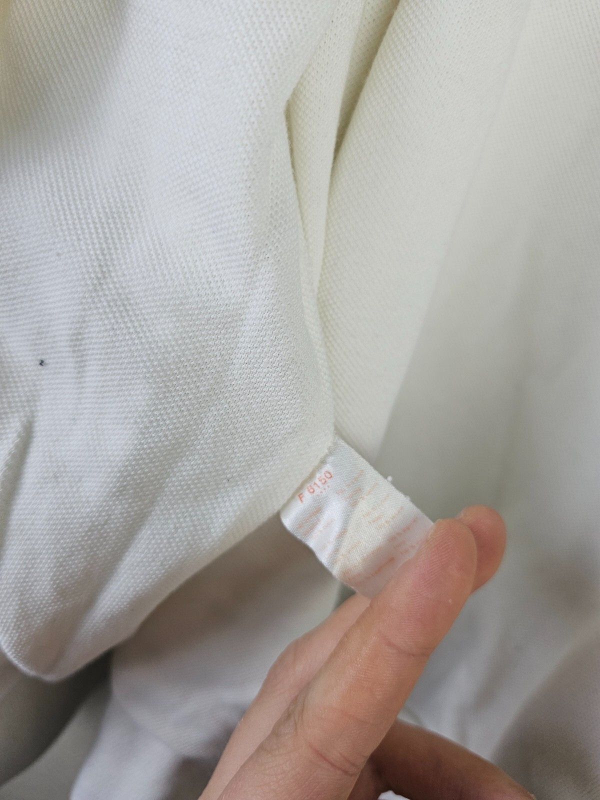 Lacoste Vintage 90s Lacoste Bomber Jacket Made in Italy XL White Size US XL / EU 56 / 4 - 14 Thumbnail