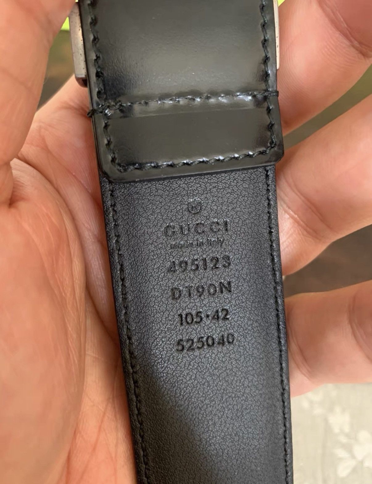 Gucci Gucci Authentic Belt K16 Size ONE SIZE - 4 Thumbnail