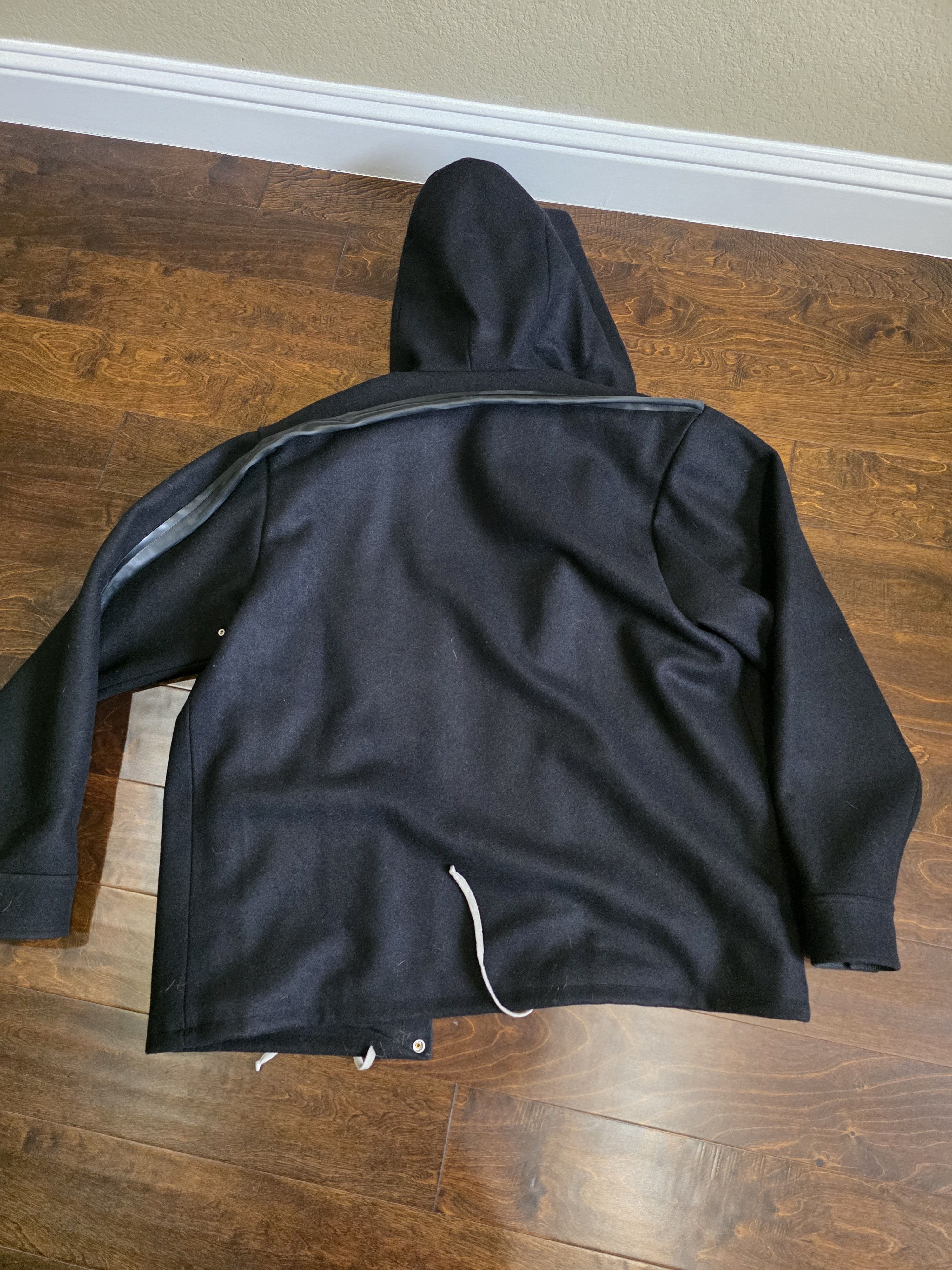 Rick Owens Giacca Wool Tour Hoodie Size US M / EU 48-50 / 2 - 6 Thumbnail