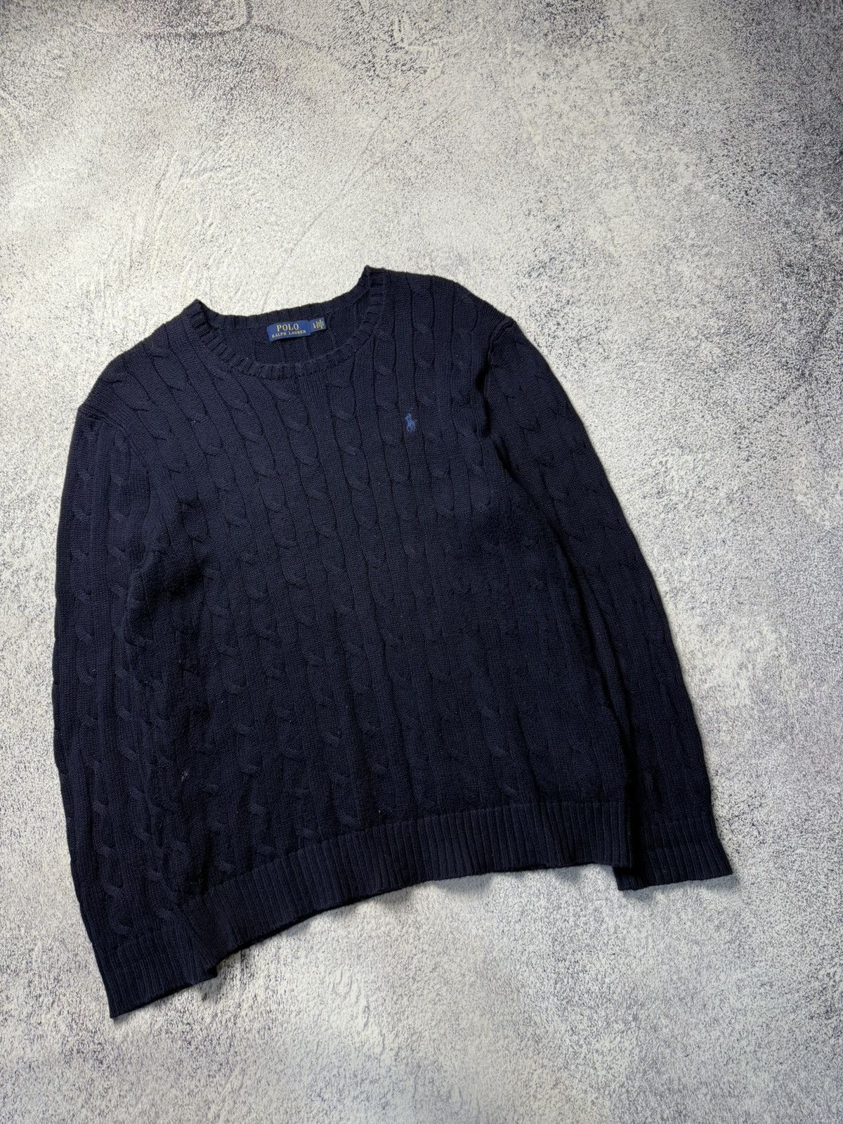 Polo Ralph Lauren Mens Vintage Polo Ralph Lauren knitted Sweater luxury Size US L / EU 52-54 / 3 - 3 Thumbnail