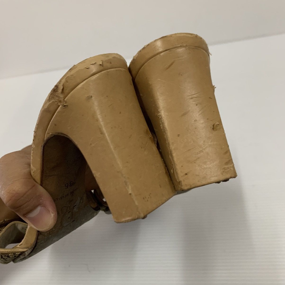 Dior Dior Leather Heels Size US 6 / IT 36 - 8 Thumbnail