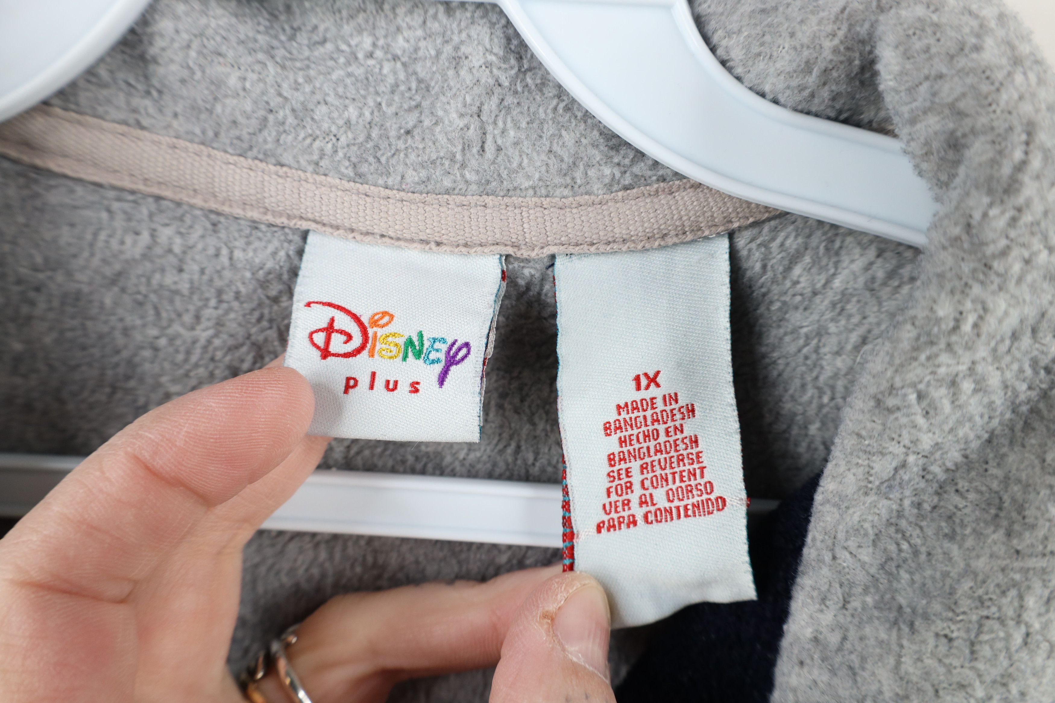 Disney × Vintage Vintage 90s Disney Winnie the Pooh Eeyore Fleece Sweater Size XL / US 12-14 / IT 48-50 - 9 Thumbnail