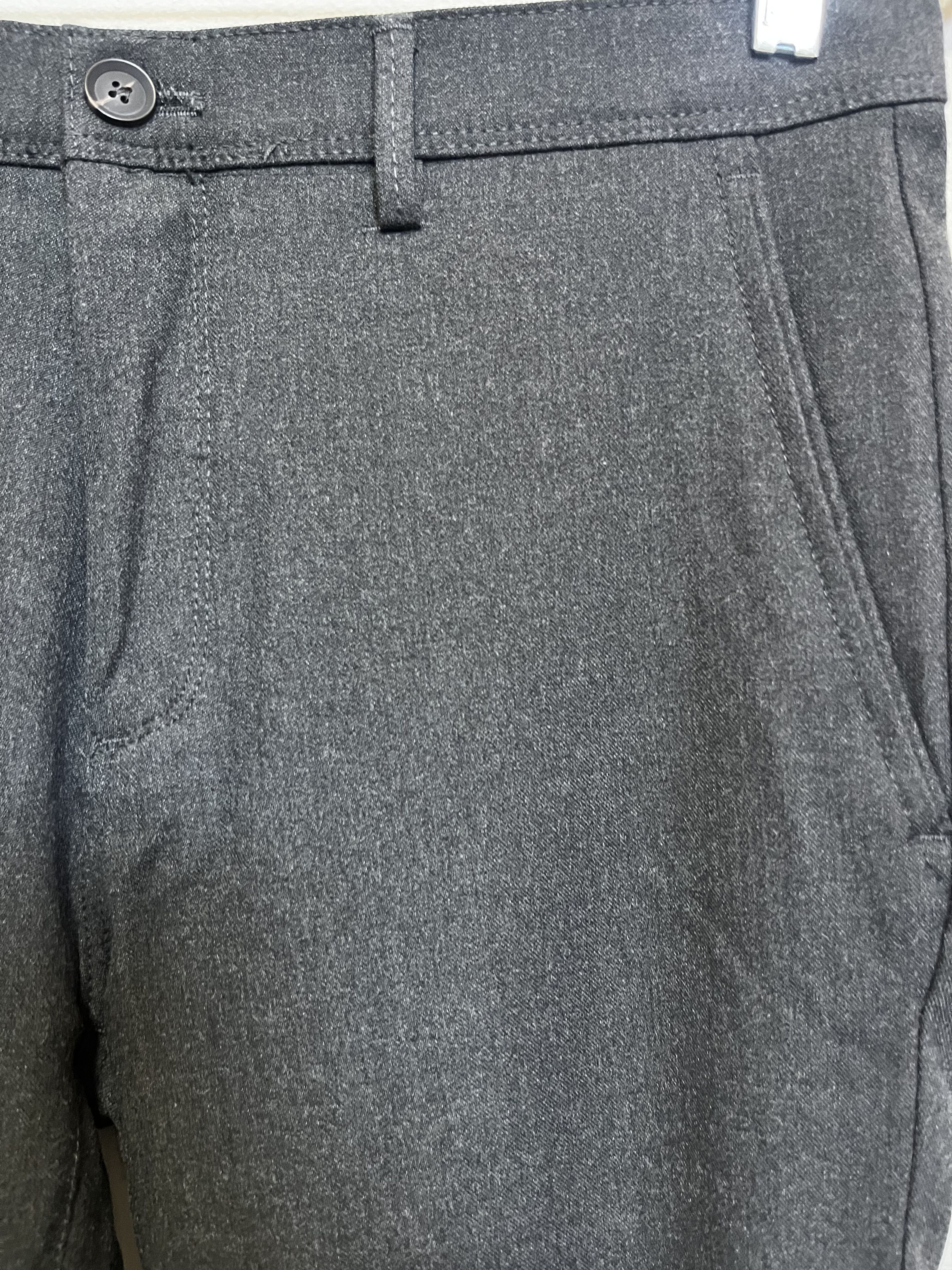 Zara Zara Neb's Slim Fit Dark Gray Dress Pants Trouser Size 30 Size US 30 / EU 46 - 2 Thumbnail