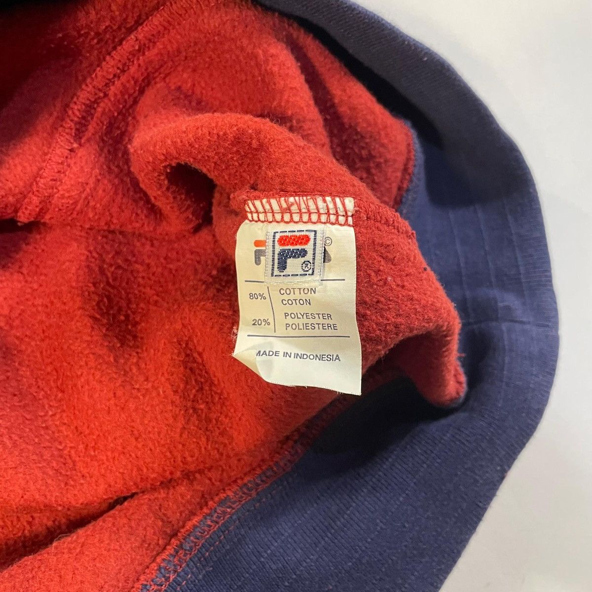 Fila Fila red burgundy boxy sweatshirt Crewneck Size US L / EU 52-54 / 3 - 7 Thumbnail