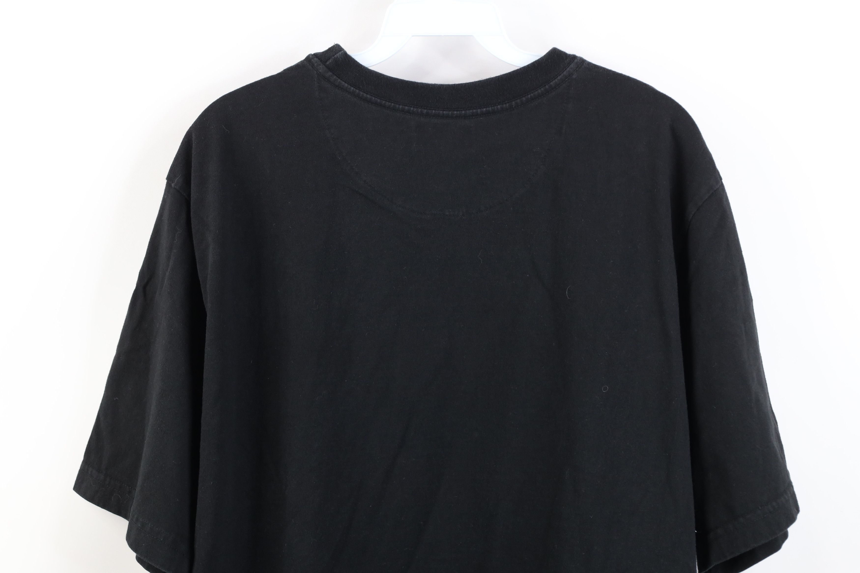 Vintage Vintage 90s Y2K Heavyweight Spell Lincoln Car T-Shirt Black Size US L / EU 52-54 / 3 - 14 Thumbnail