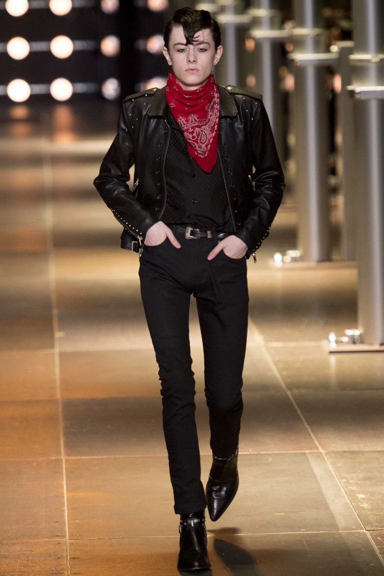 Saint Laurent Paris Saint Laurent Paris Sheepskin rivet leather jacket-2505 Size US L / EU 52-54 / 3 - 9 Thumbnail