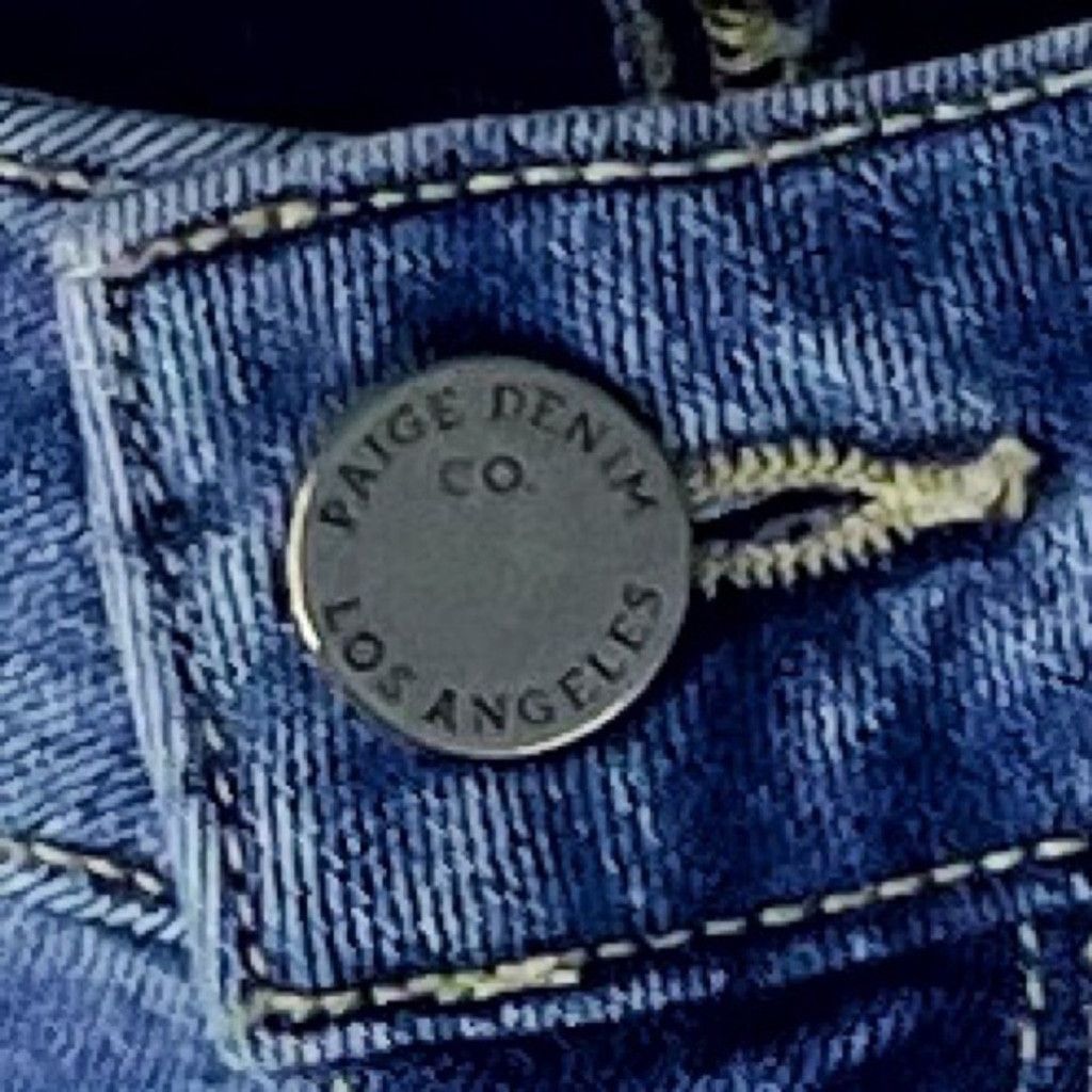 Paige PAIGE Women's Verdugo Ankle Ultra Skinny Blue Jean Size 27 Size 27" / US 4 / IT 40 - 3 Thumbnail