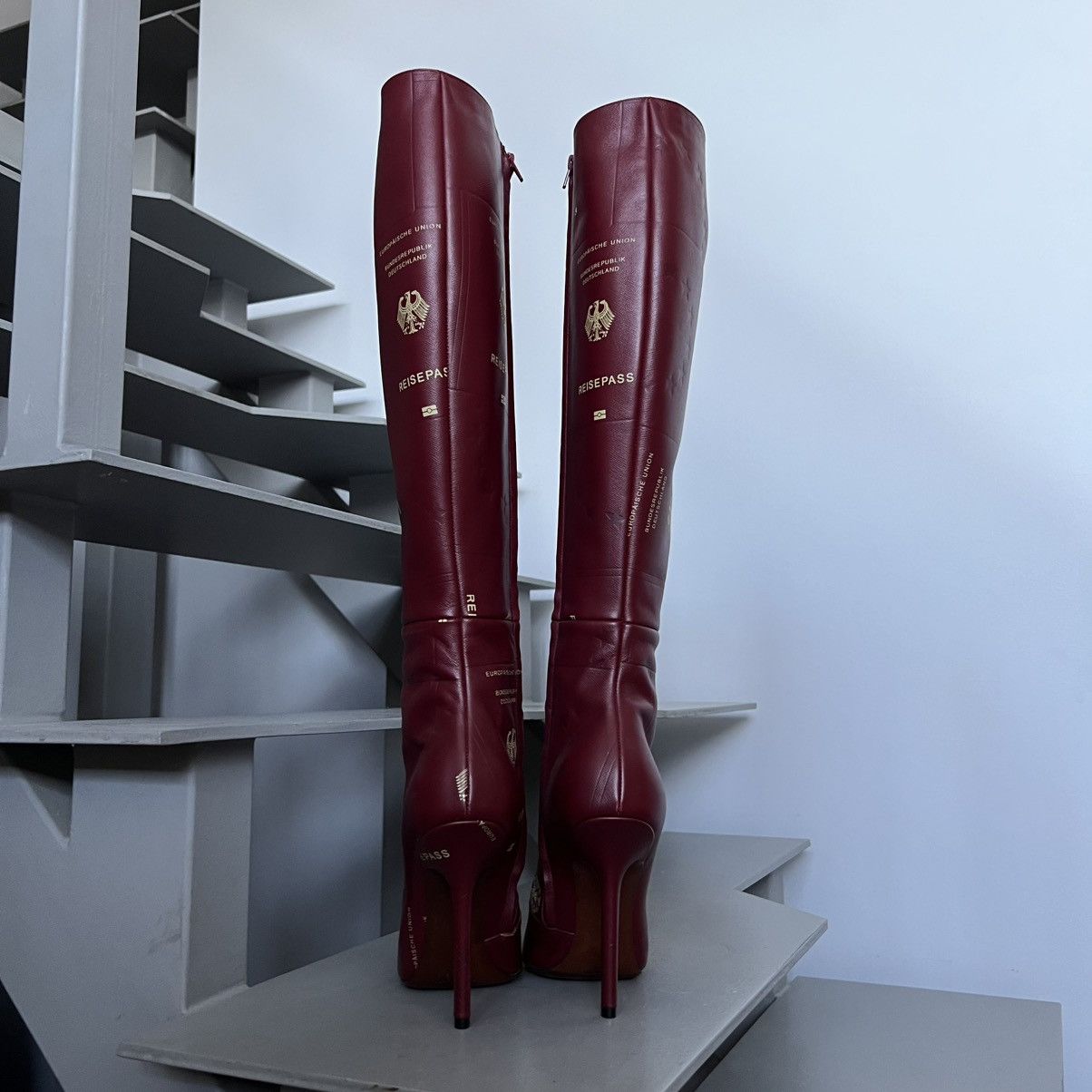 Vetements Vetements Passport Boots Size US 9 / IT 39 - 4 Thumbnail