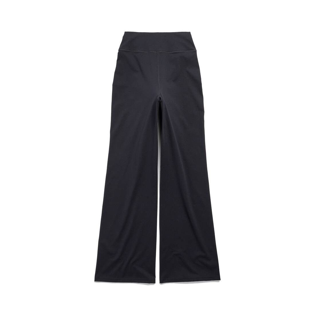 Balenciaga o1bcso1str0426 Activewear Flared Slim Pants in Black Size 27" / US 4 / IT 40 - 6 Thumbnail