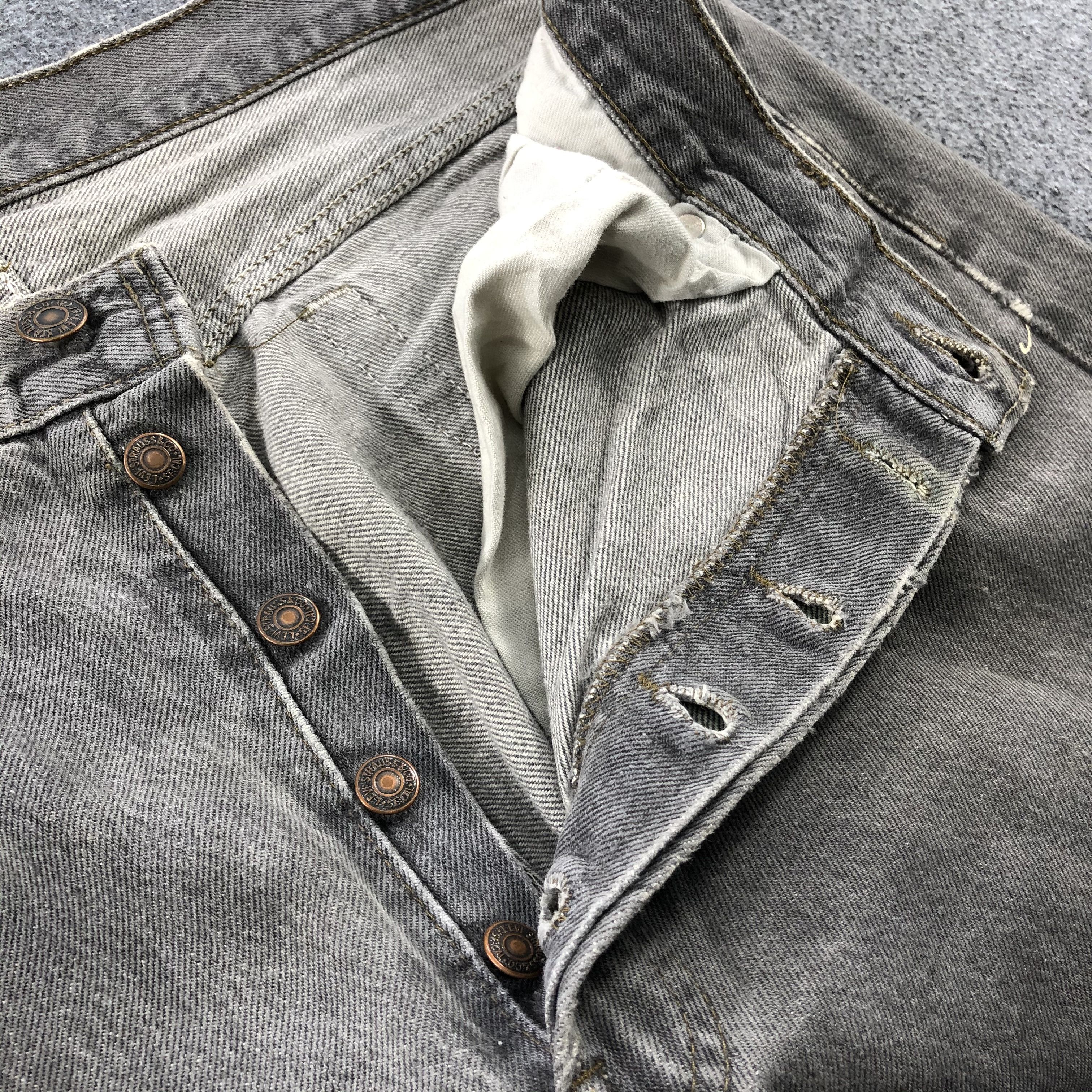 Levi's Vintage 90s Levis 501 Earth Tone Jeans-JM1597 Size US 36 / EU 52 - 9 Thumbnail