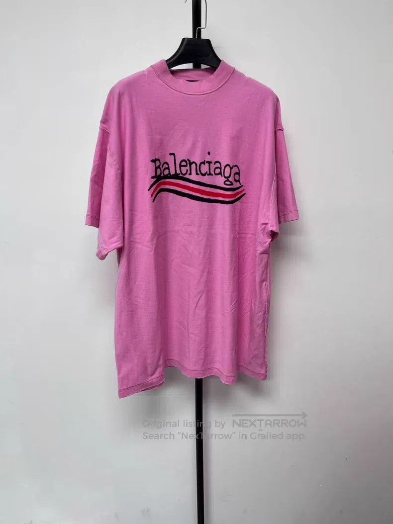 Balenciaga Balenciaga Logo Print Short Sleeve T-Shirt Size S / US 4 / IT 40 - 1 Thumbnail