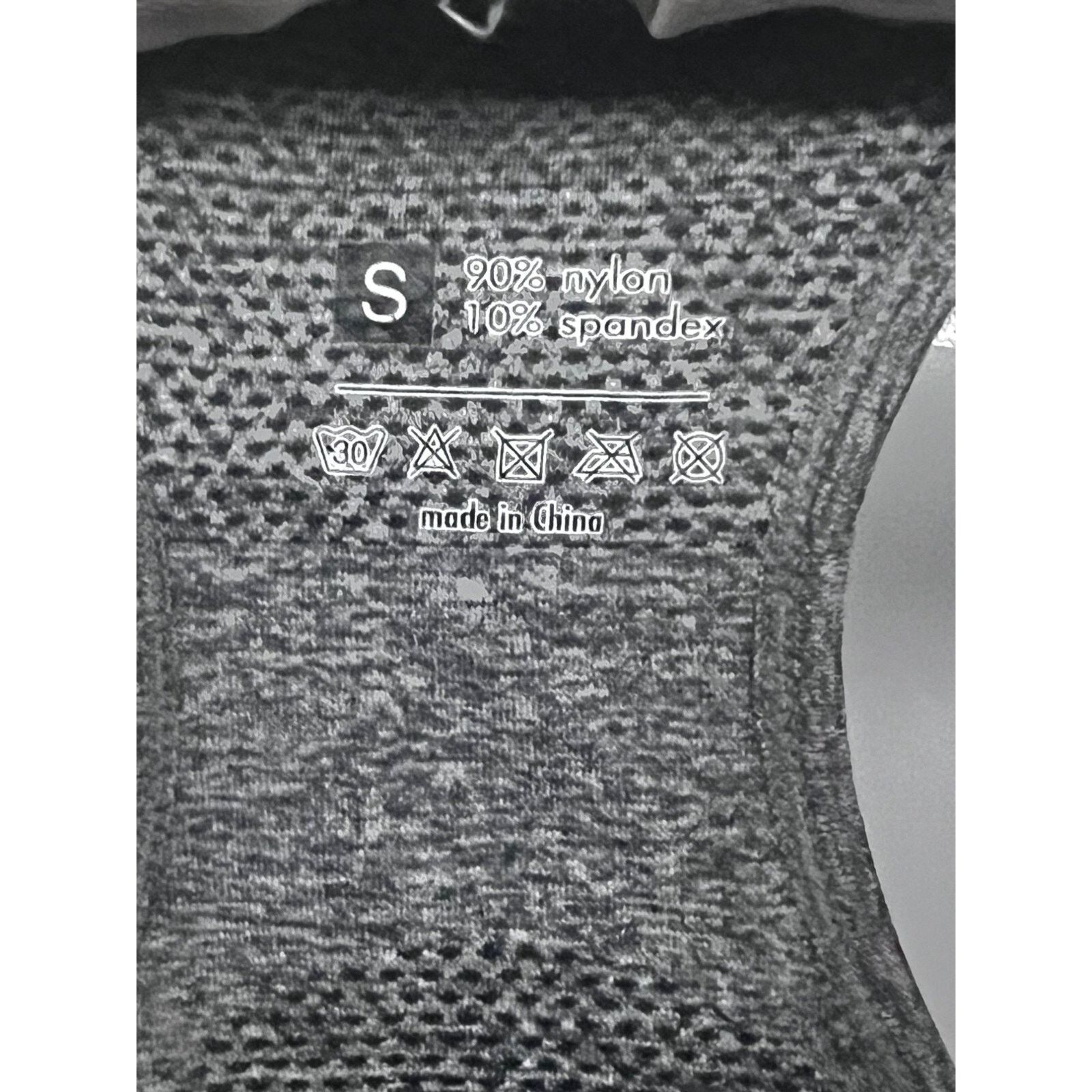 Gymshark Gymshark Gray Padded Racerback Sports Bra Small Stretch Size ONE SIZE - 4 Thumbnail