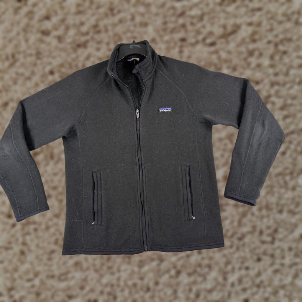 Patagonia Patagonia Jacket Women Medium Black Better Sweater Jacket Knit Shell Fleece Line Size M / US 6-8 / IT 42-44 - 1 Thumbnail