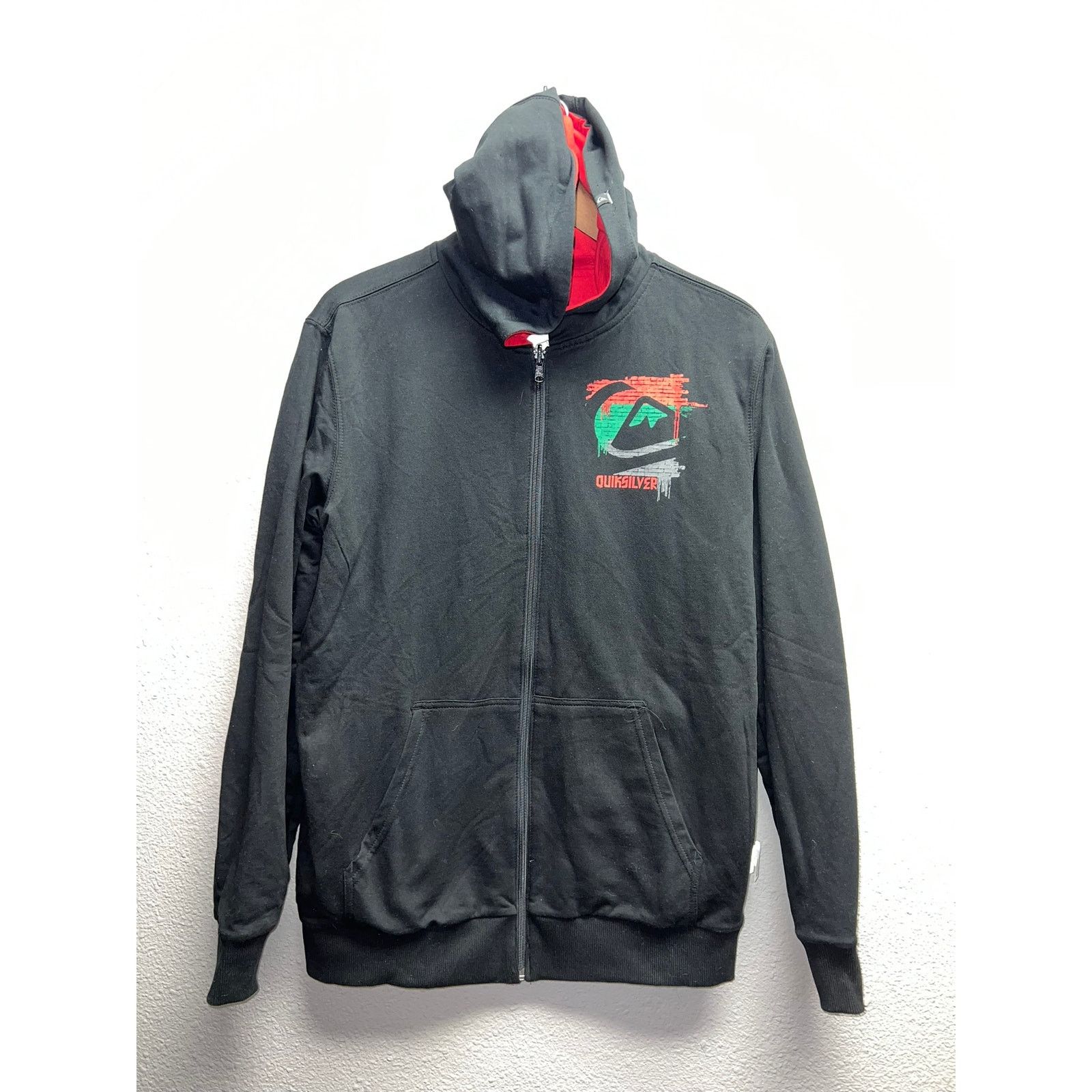 Vintage Vintage Quiksilver Reversible Hoodie Torqued Christmas NWT M Size US M / EU 48-50 / 2 - 1 Thumbnail