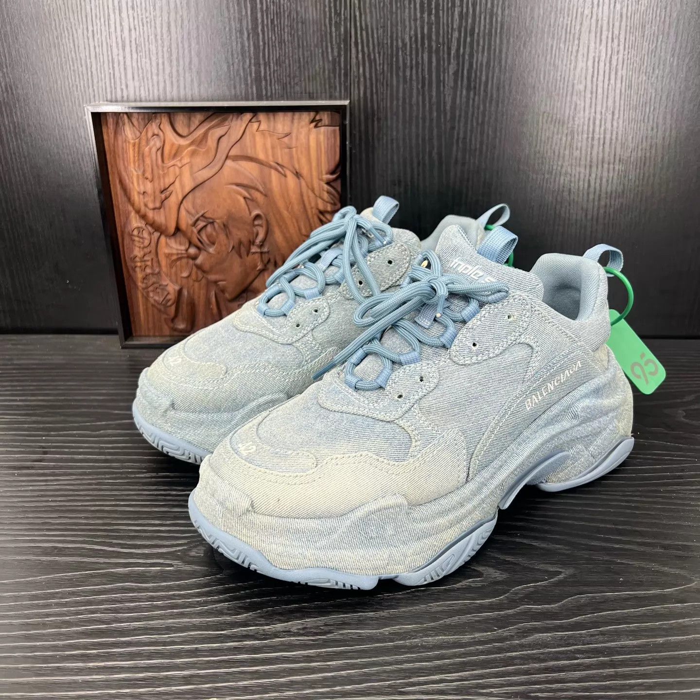 Balenciaga Balenciaga Triples Washed Denim 42 Original Box Worn 2x Size US 9 / EU 42 - 1 Thumbnail