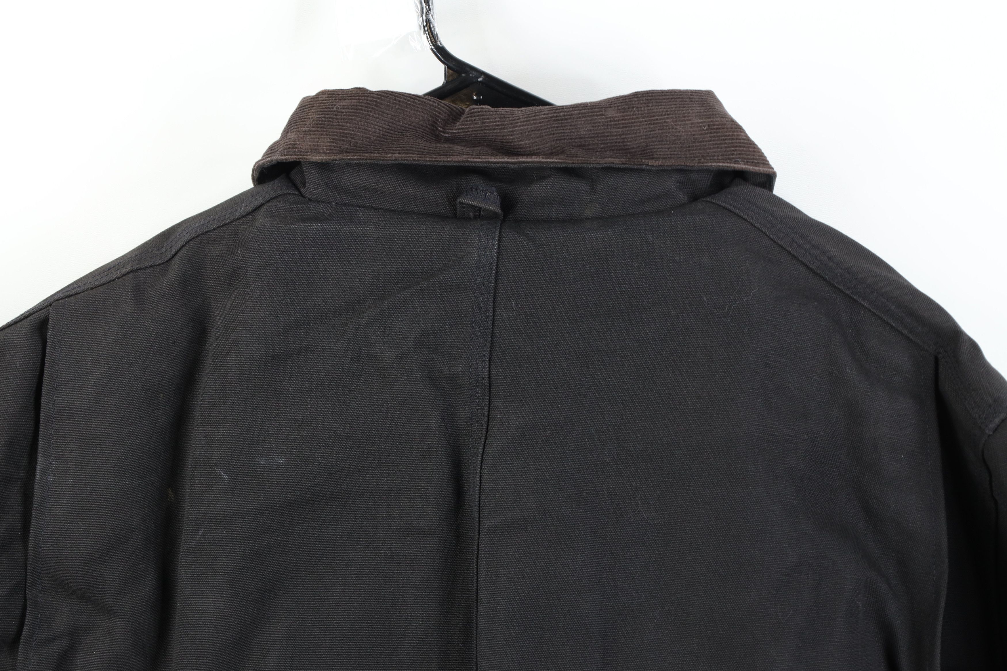 Carhartt Deadstock Vintage Y2K Carhartt Chore Barn Jacket Black USA Size US XXL / EU 58 / 5 - 10 Thumbnail