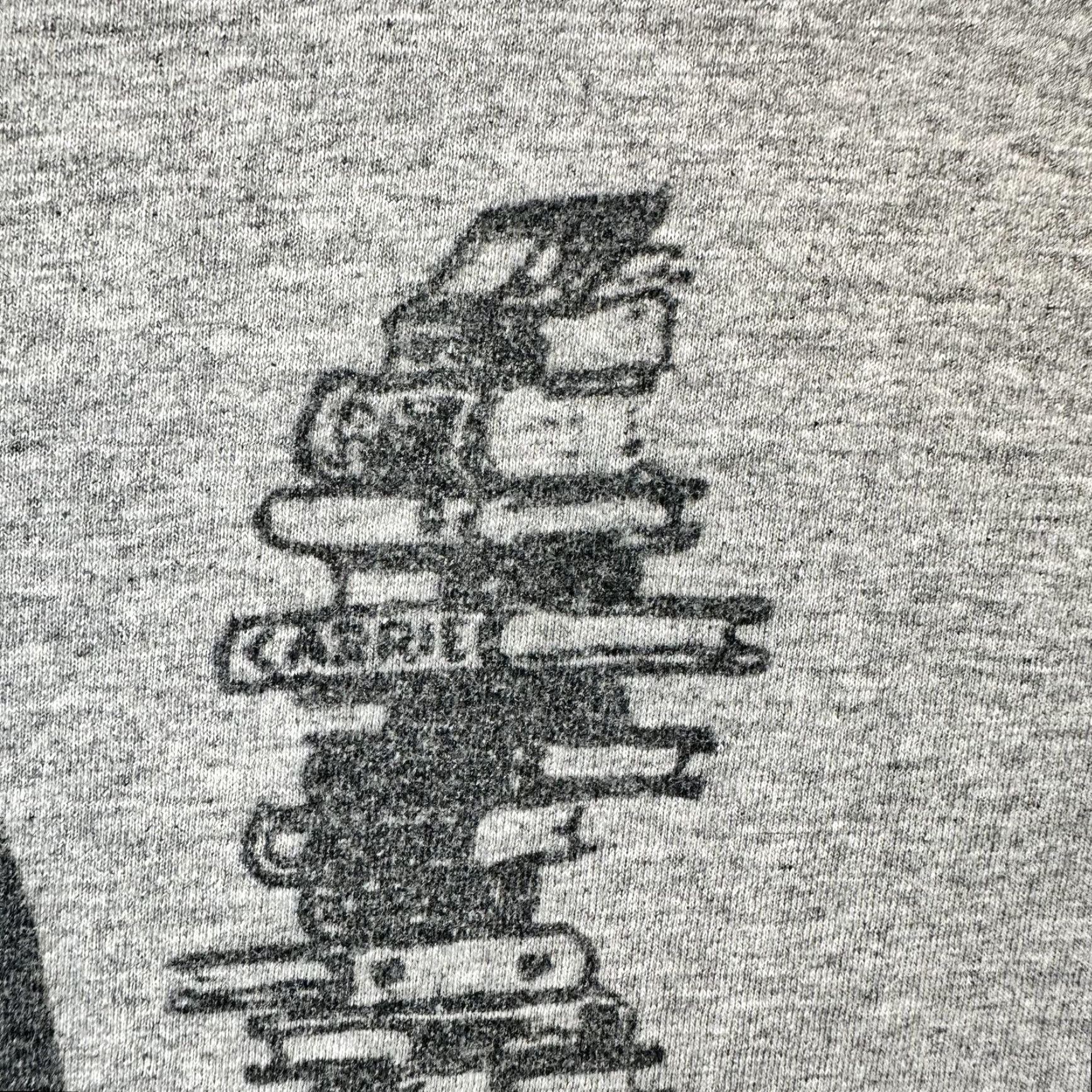Fruit Of The Loom 5XL Stephen King Horror Author Graphic Shirt Mens Gray Carrie The Stand Cujo Size US XXL / EU 58 / 5 - 7 Thumbnail