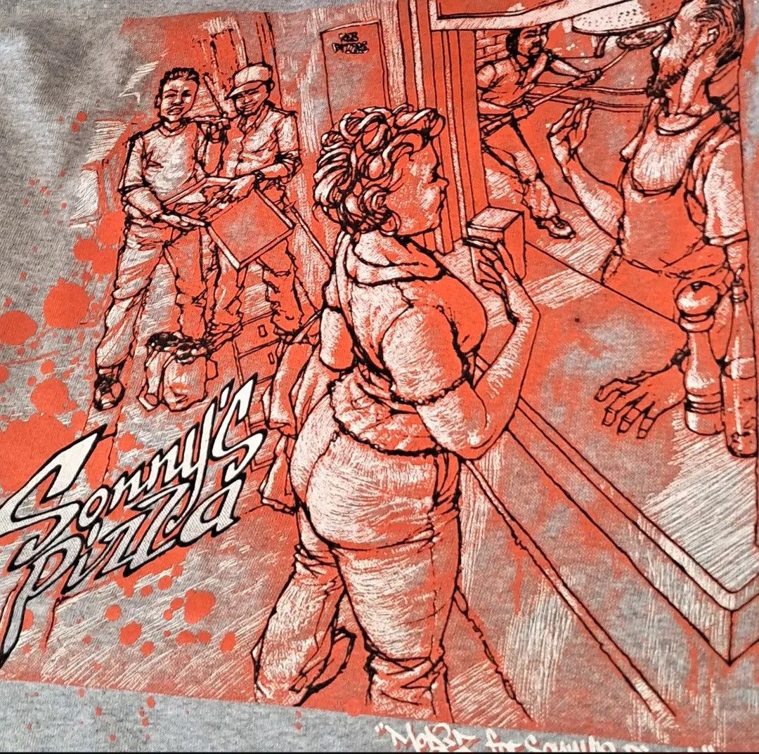 Other Mode 2 x Sonny's Pizza Paris colabration Tshirt Size US L / EU 52-54 / 3 - 6 Thumbnail