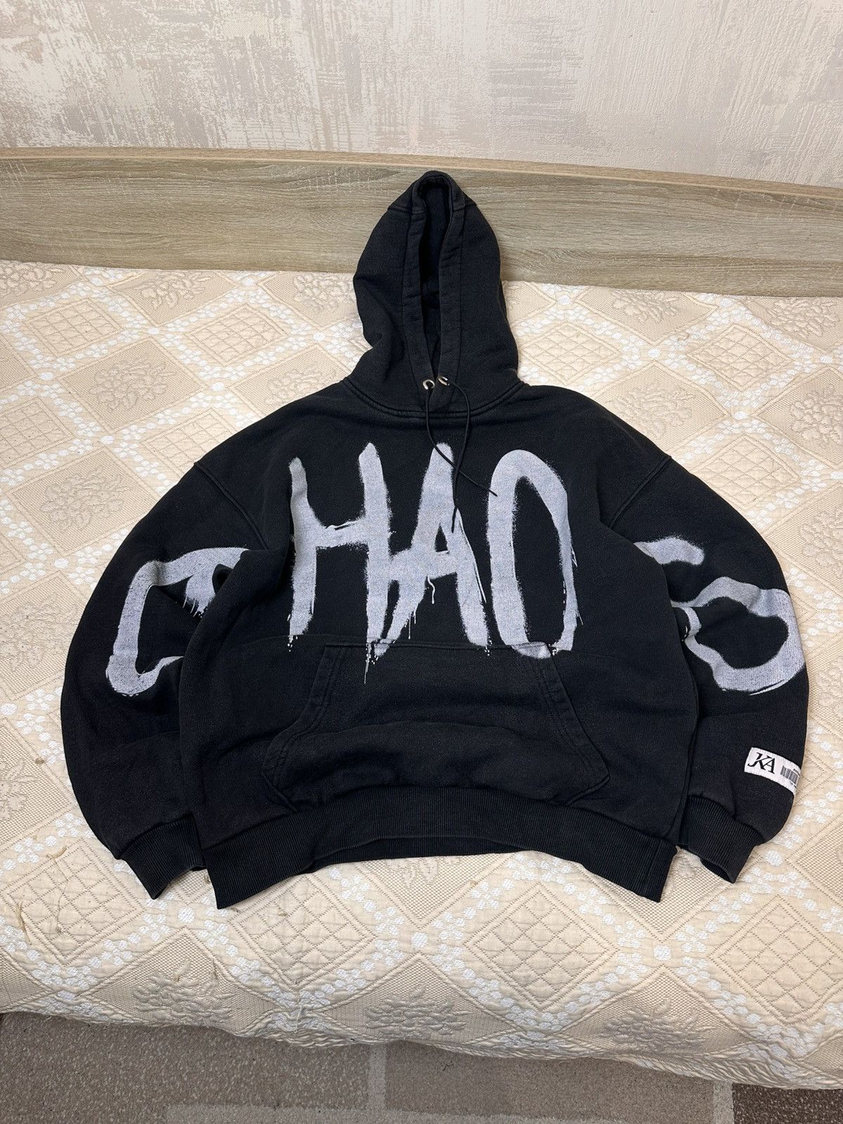 Vintage 🔥 JK Attire Chaos Vintage Hoodie Sweatshirt Anglomania Y2K Size US S / EU 44-46 / 1 - 1 Thumbnail