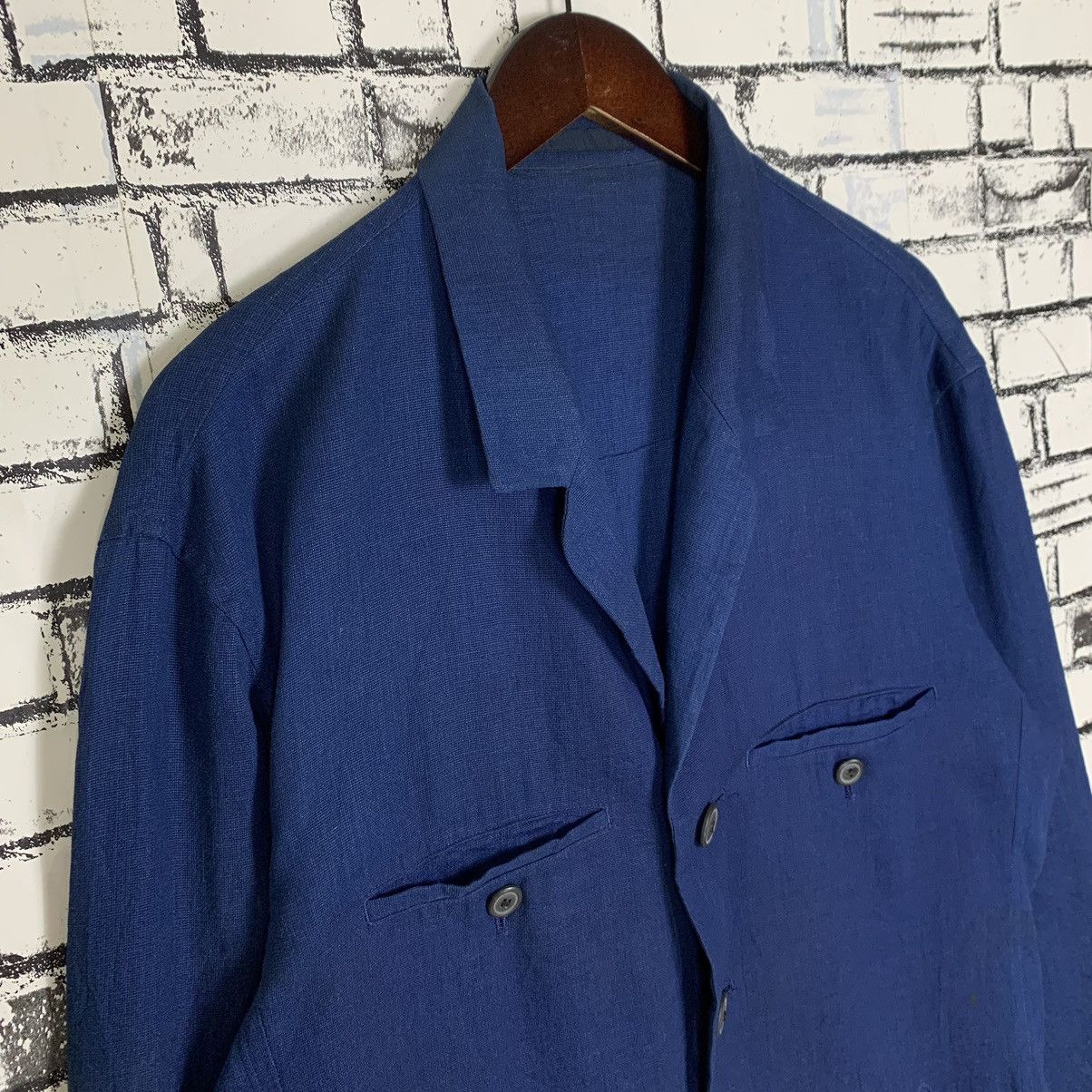 Issey Miyake Issey Miyake Men Work Wear Jacket Size US S / EU 44-46 / 1 - 5 Thumbnail