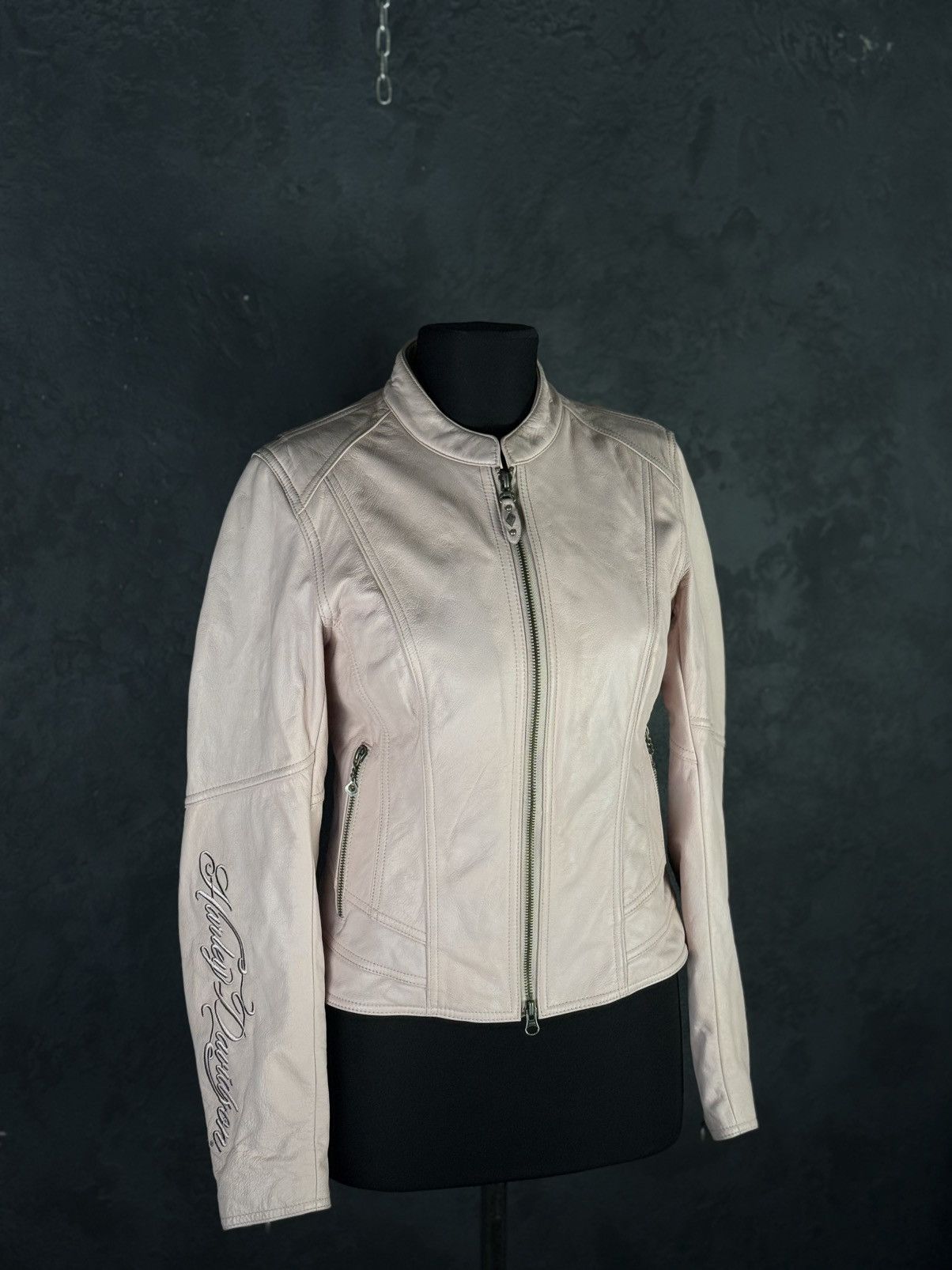 Harley Davidson Harley Davidson Women’s Charisma Leather Jacket Size M / US 6-8 / IT 42-44 - 2 Thumbnail