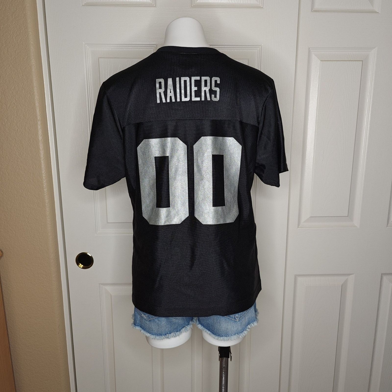 NFL NFL Raiders Team 00 Game V-neck Dazzle Jersey sz XL Size XL / US 12-14 / IT 48-50 - 4 Thumbnail