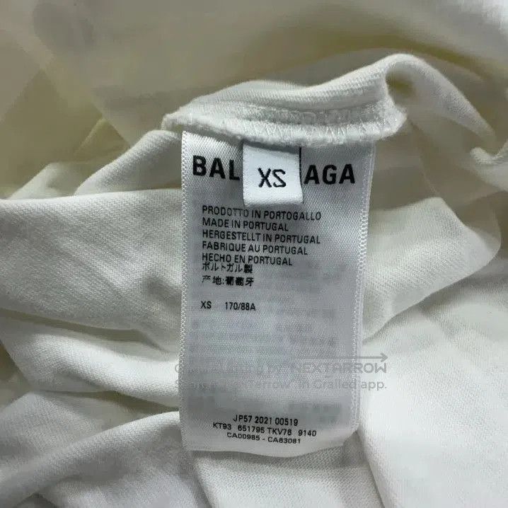 Balenciaga Balenciaga Men's White Short Sleeve T. Size US XS / EU 42 / 0 - 1 Thumbnail