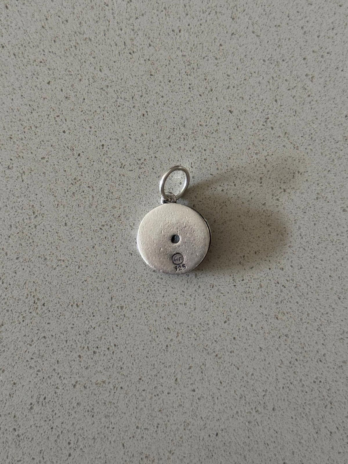 Designer Waxing poetic 925 sterling Sapphire pendant Size ONE SIZE - 2 Thumbnail